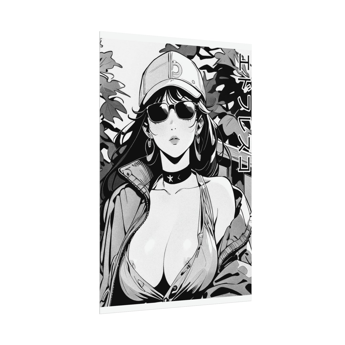 Anime Style Art Rolled Posters- "The Killer"