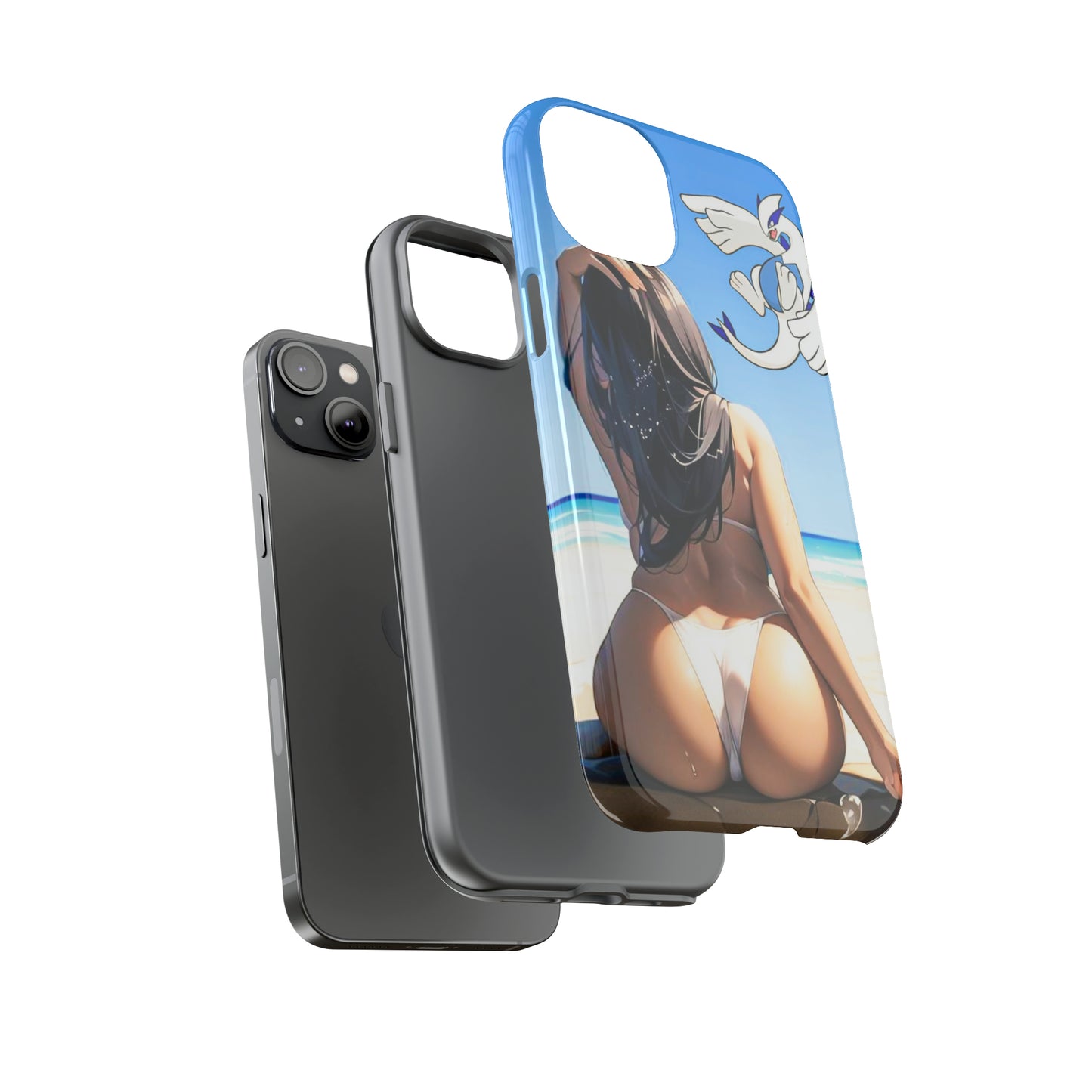 Lady by Water- Anime Style Art Tough Cases