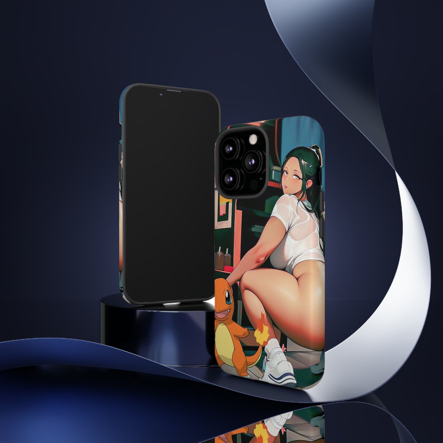 Arcade with Char- Anime Style ArtTough Cases