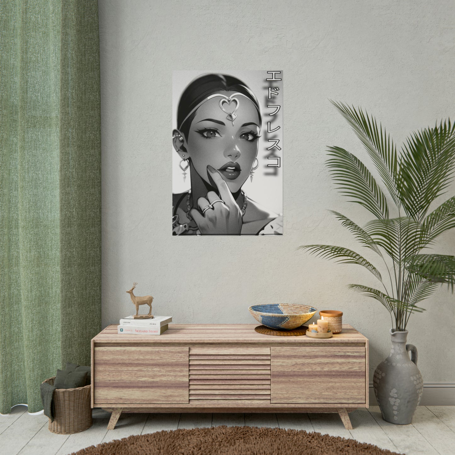 Anime Style Art Rolled Posters- "See ya Stud"