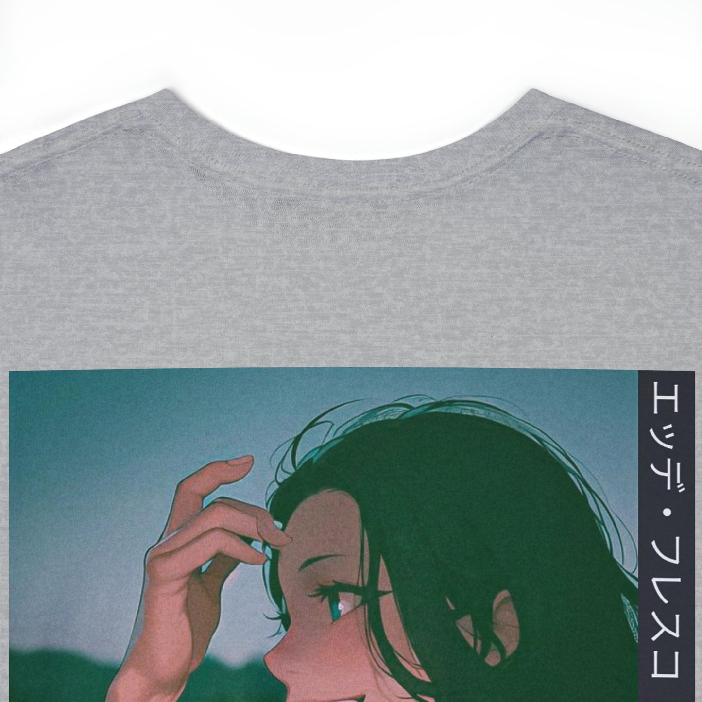 Anime Style Art Unisex Heavy Cotton Tee- "Creep"