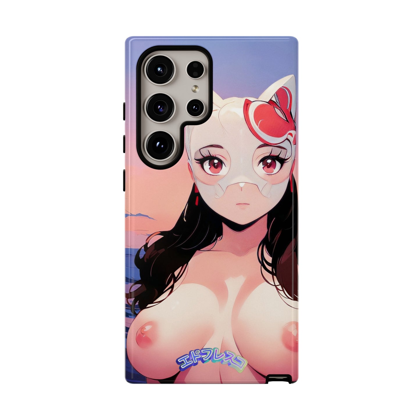 Anime Style Art Tough Cases- "Busty Sunset"