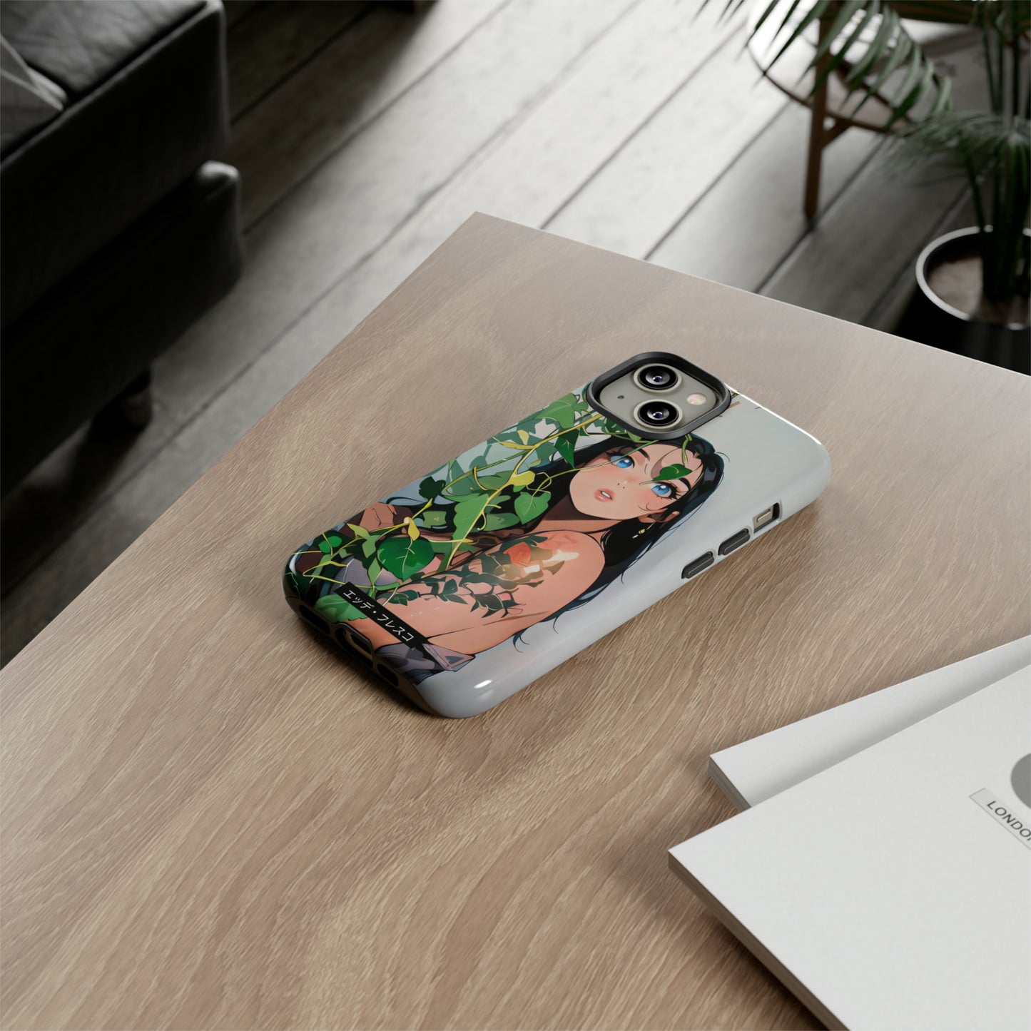 Anime Style Art Tough Cases- "She's Shy"