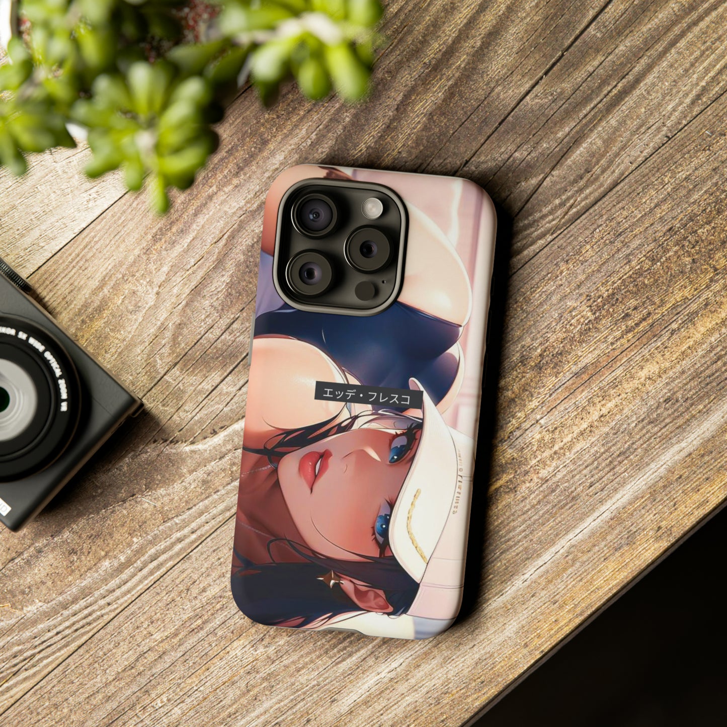 Anime Style Art Tough Cases- "She's too Kind"