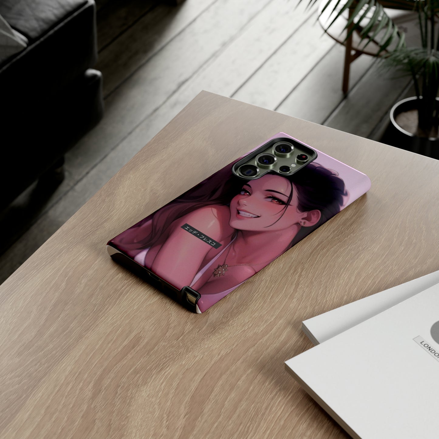 Anime Style Art Tough Cases- "80s Chick"
