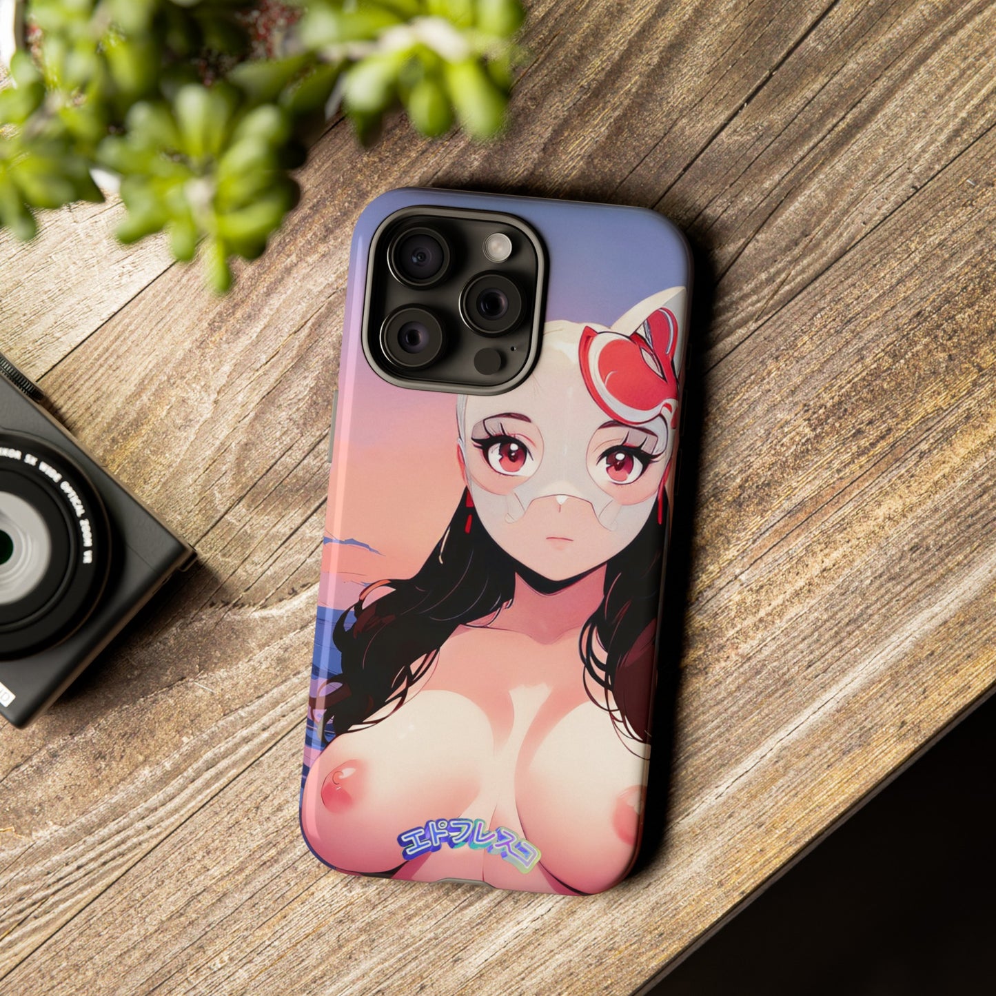 Anime Style Art Tough Cases- "Busty Sunset"