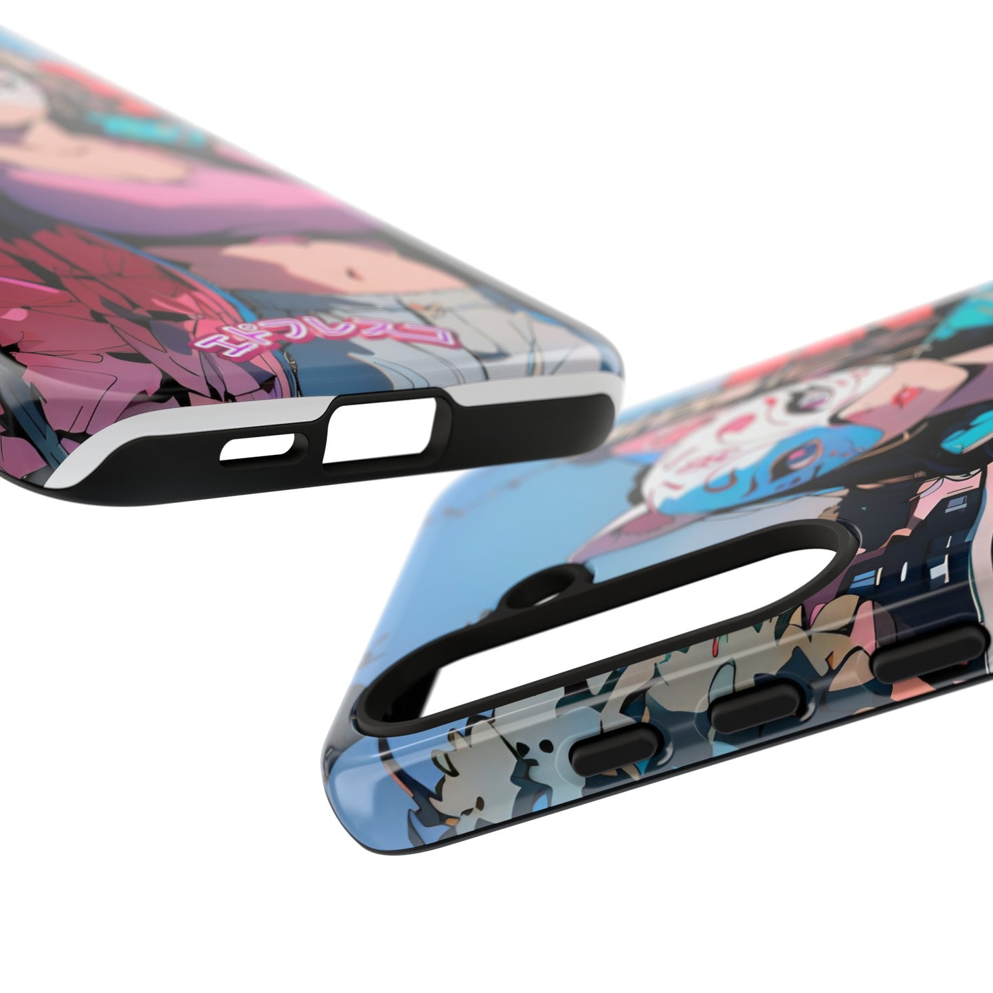 Anime Style Art Tough Cases- "Kitty City Boss #3"