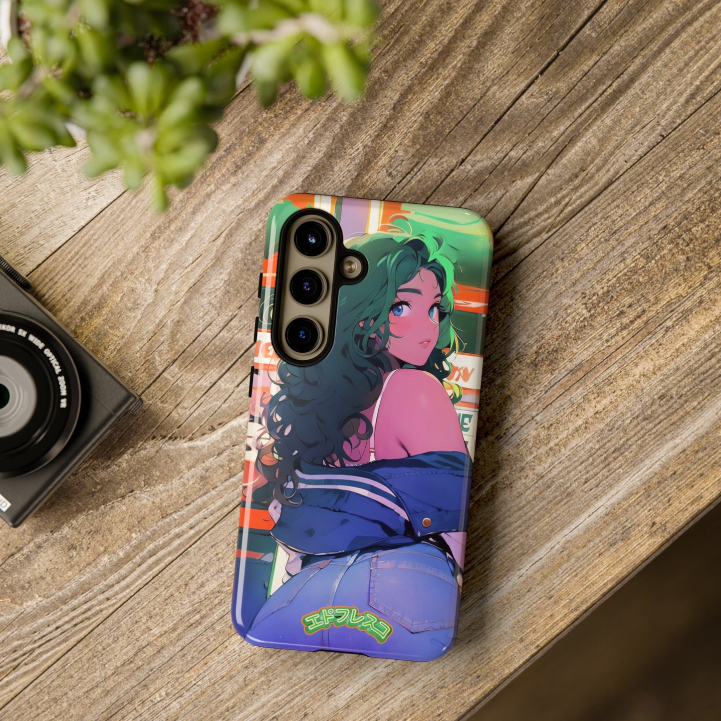 Anime Style Art Tough Cases- "Brat in the Arcade"