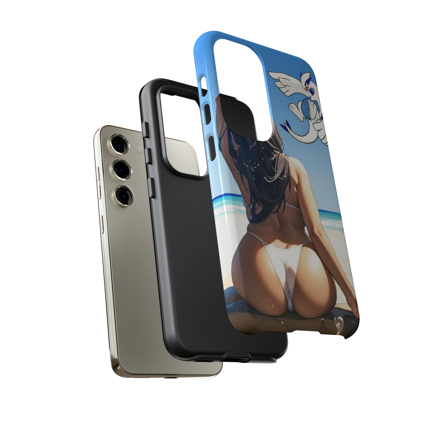 Lady by Water- Anime Style Art Tough Cases