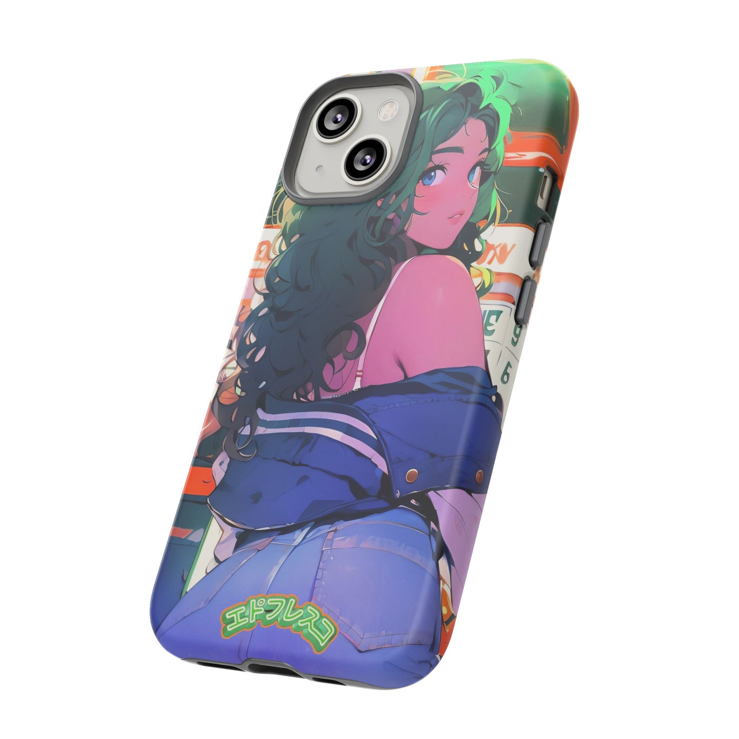 Anime Style Art Tough Cases- "Brat in the Arcade"