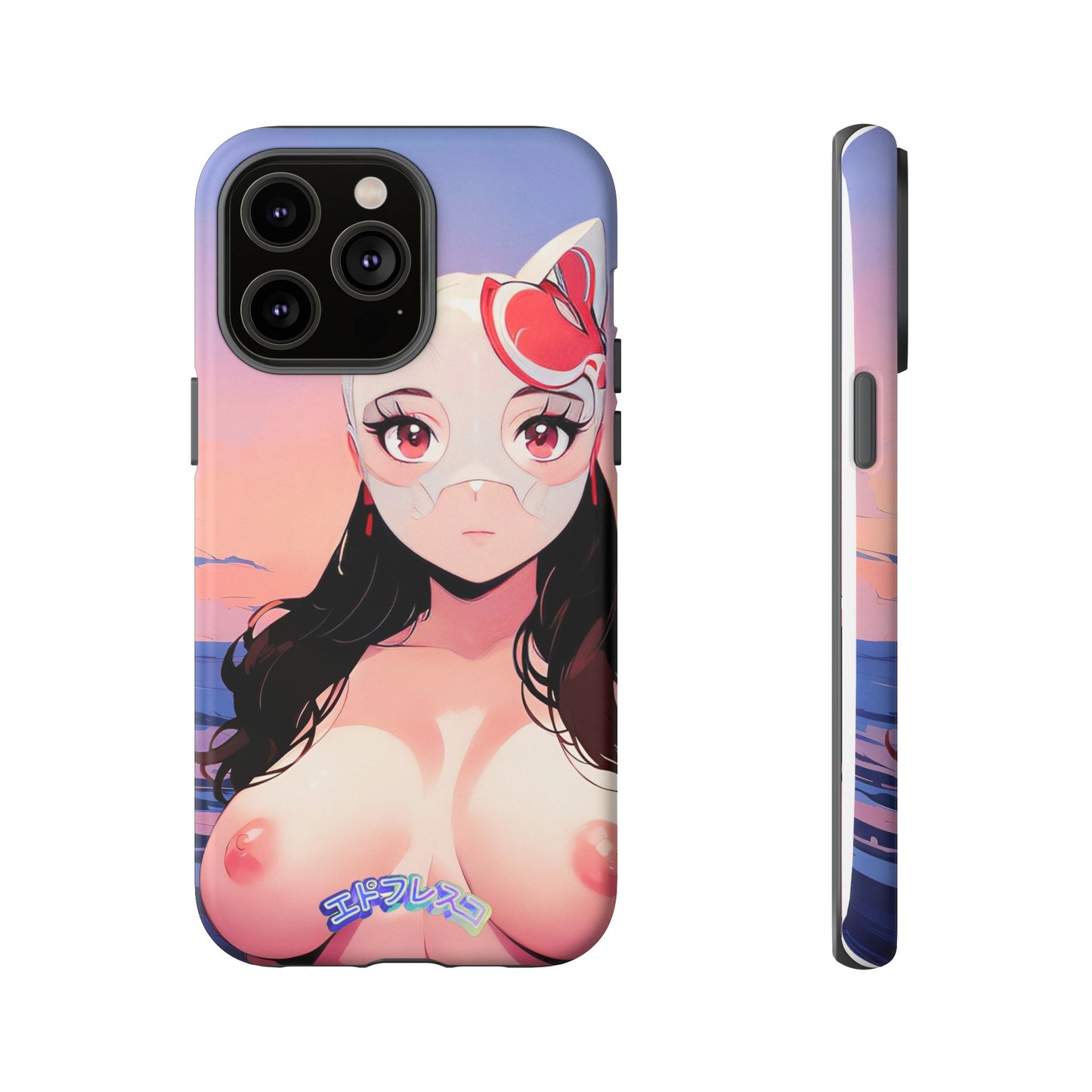 Anime Style Art Tough Cases- "Busty Sunset"