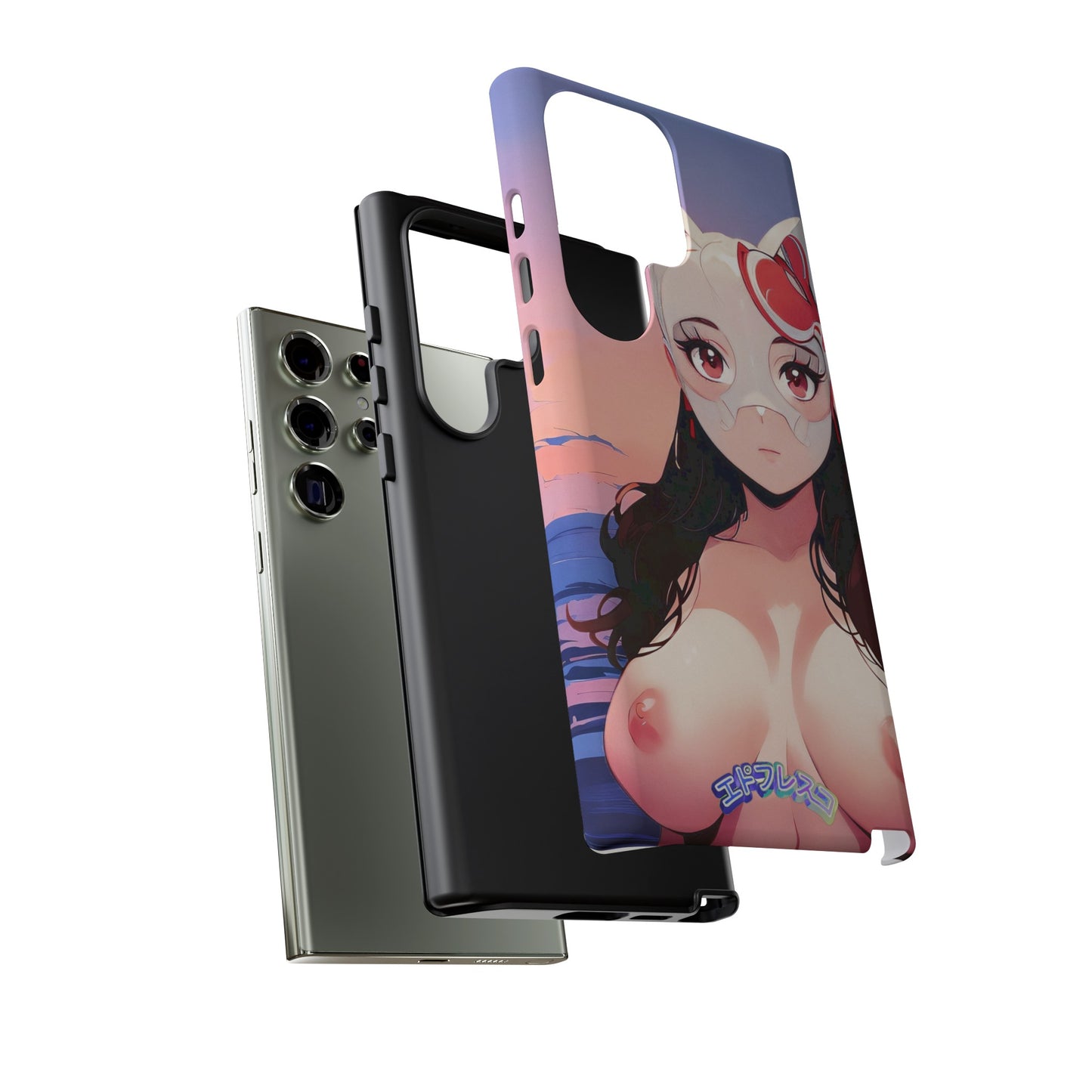Anime Style Art Tough Cases- "Busty Sunset"
