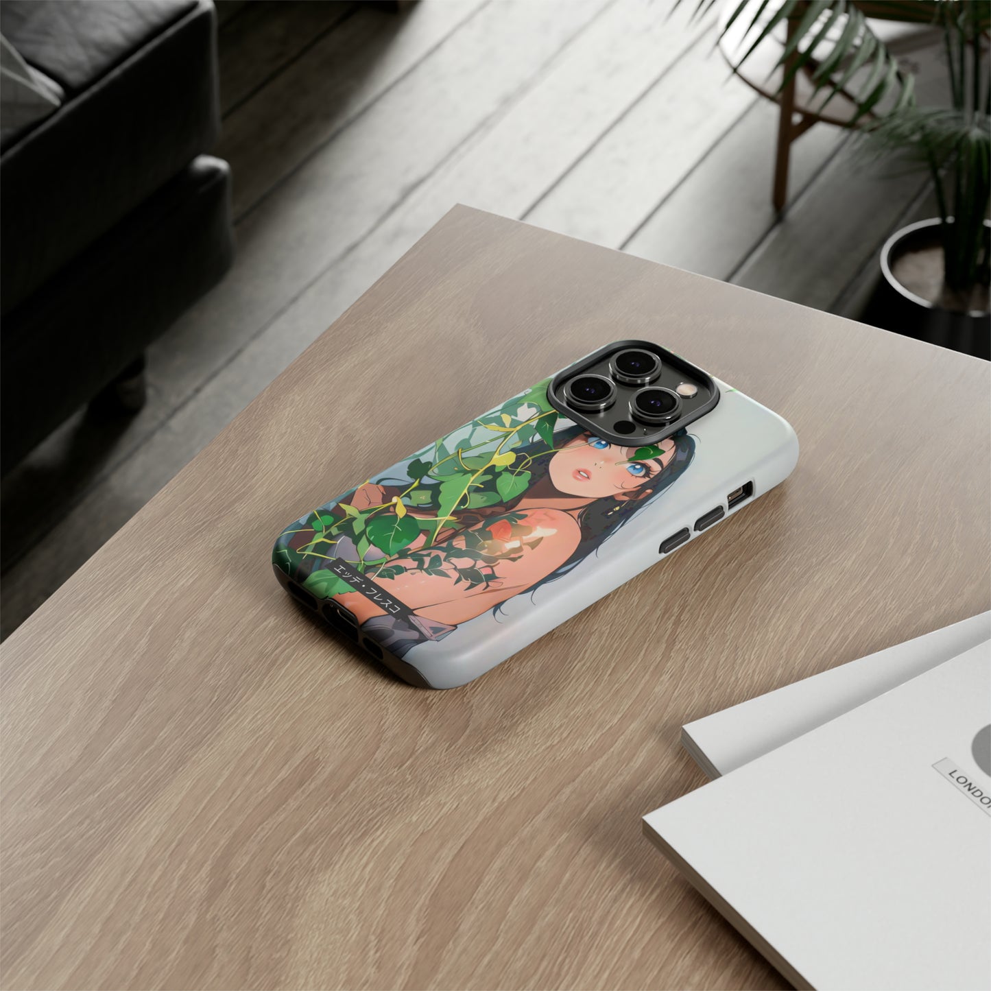 Anime Style Art Tough Cases- "She's Shy"
