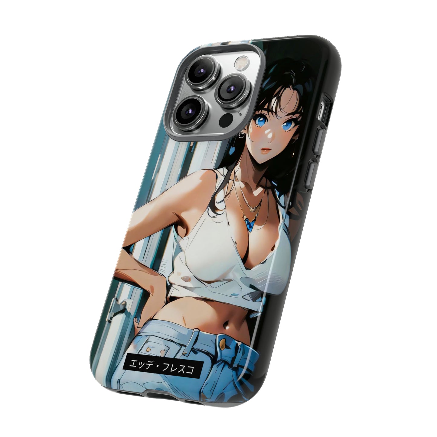 Anime Style Art Tough Cases- "She's Not Impressed"