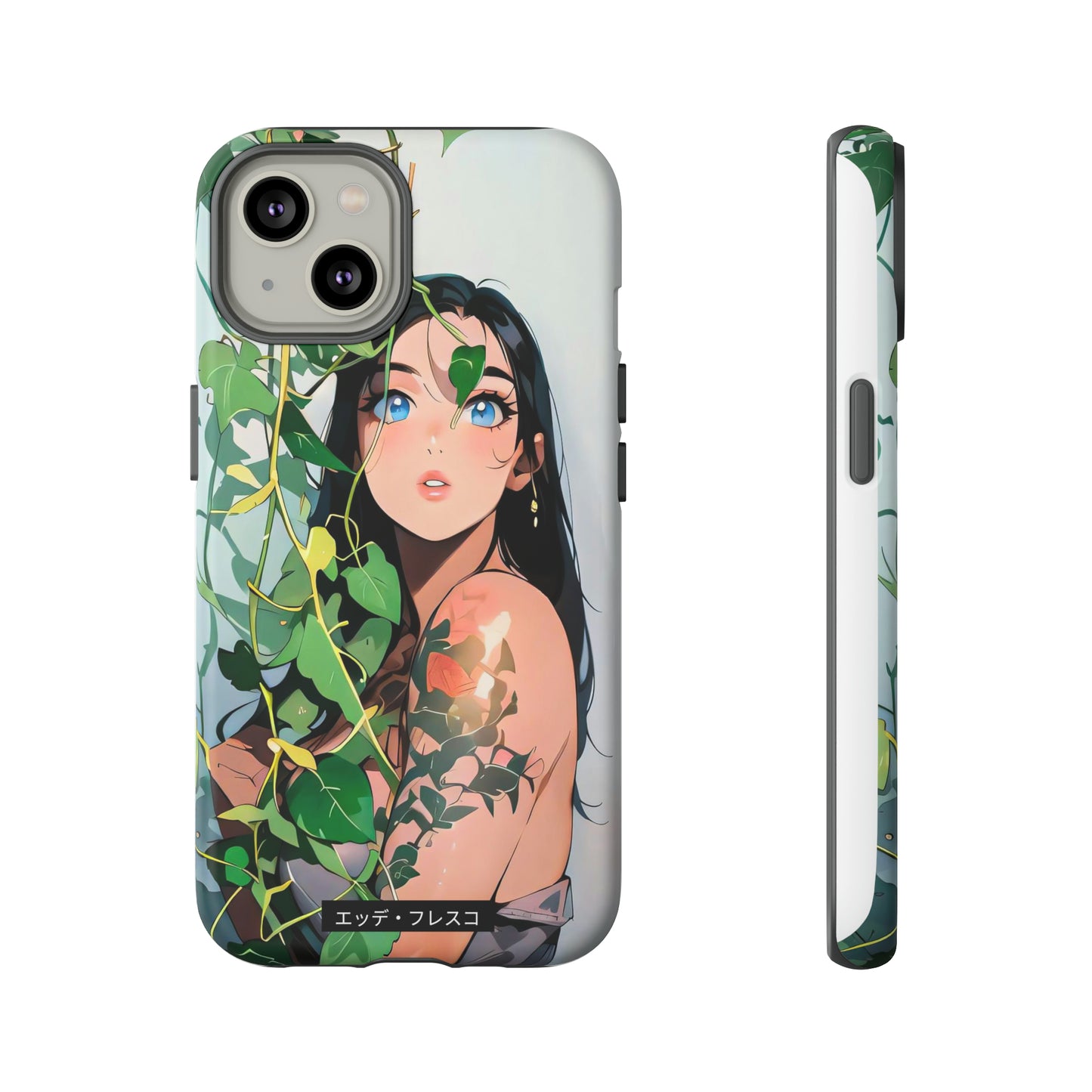 Anime Style Art Tough Cases- "She's Shy"