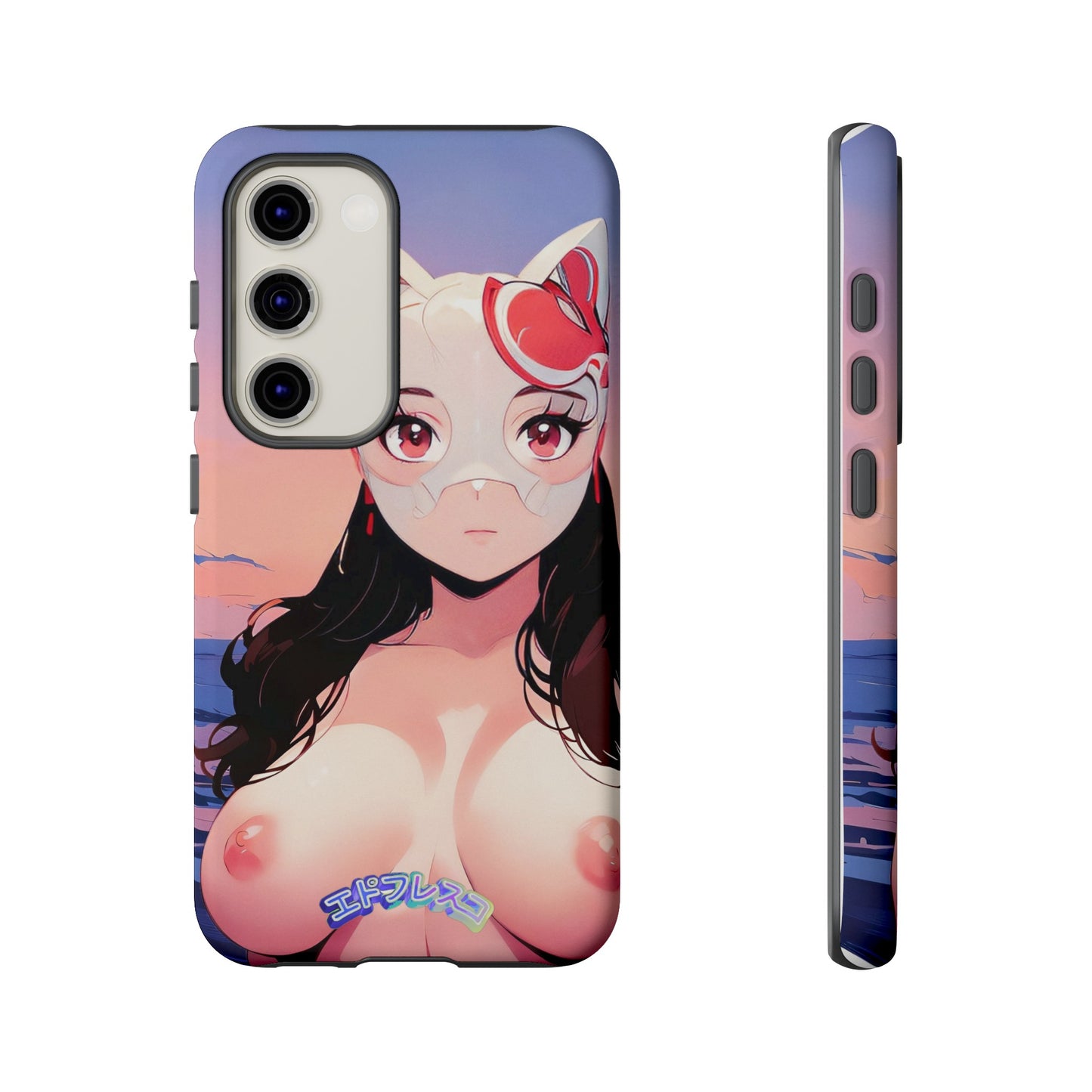 Anime Style Art Tough Cases- "Busty Sunset"