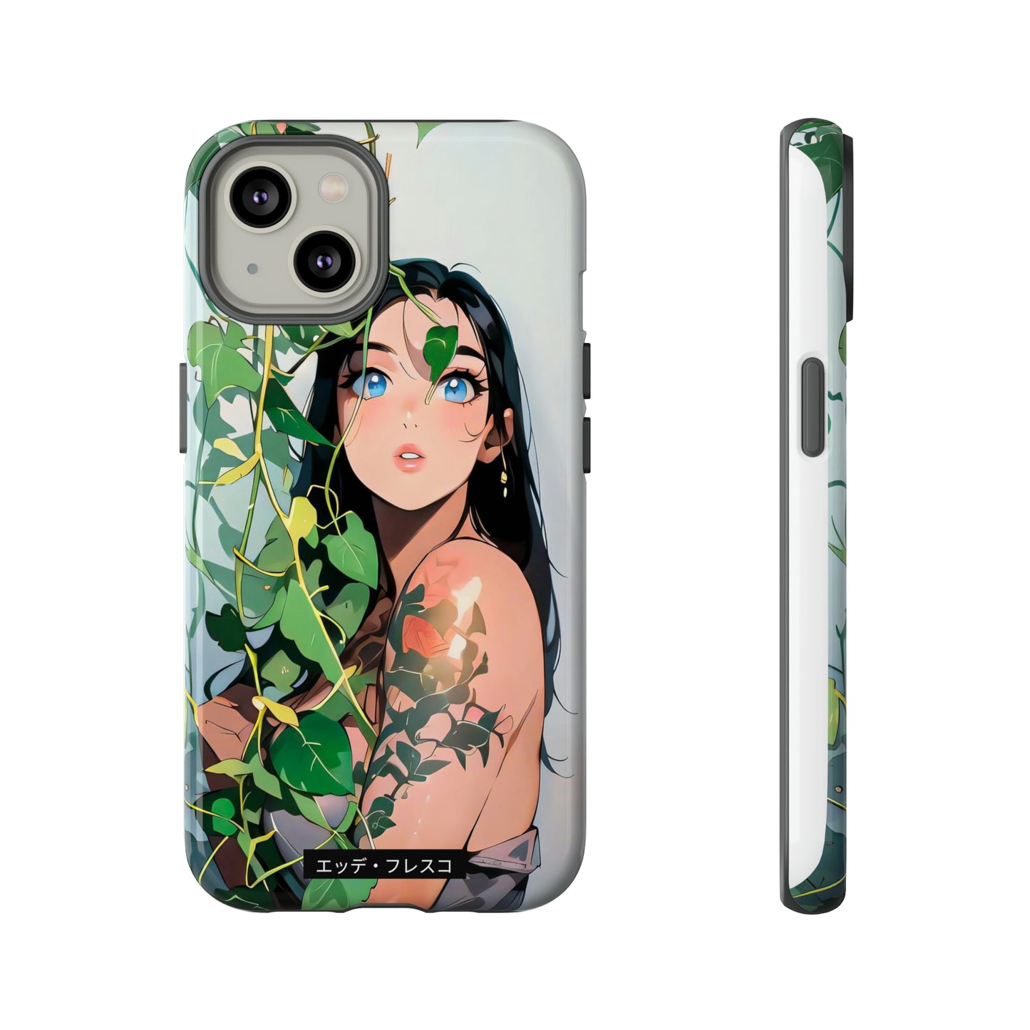 Anime Style Art Tough Cases- "She's Shy"
