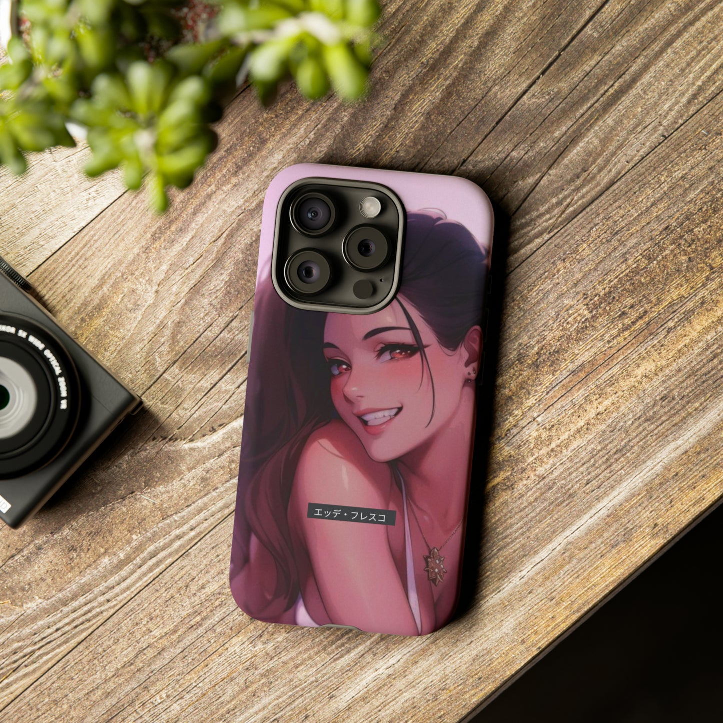 Anime Style Art Tough Cases- "80s Chick"