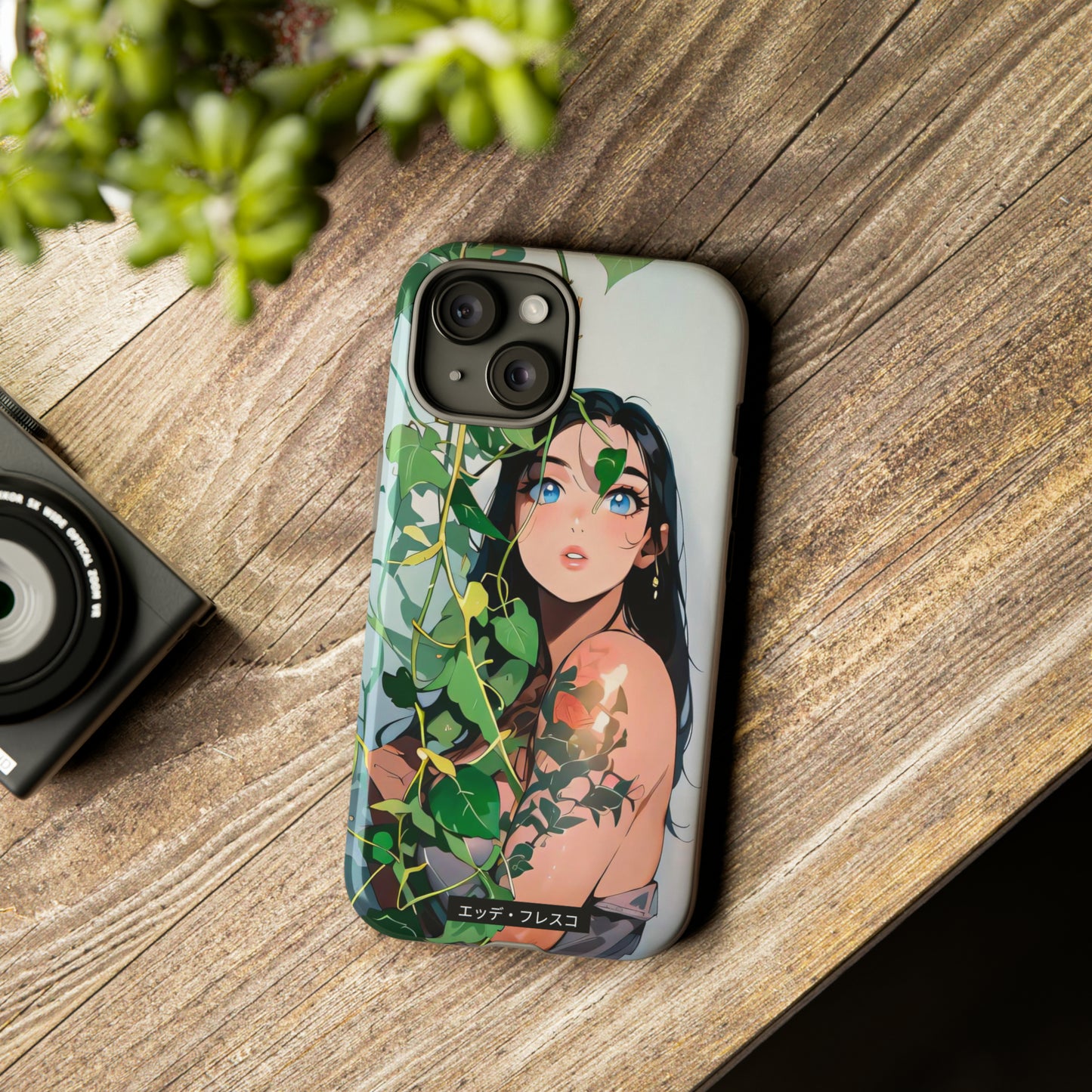Anime Style Art Tough Cases- "She's Shy"