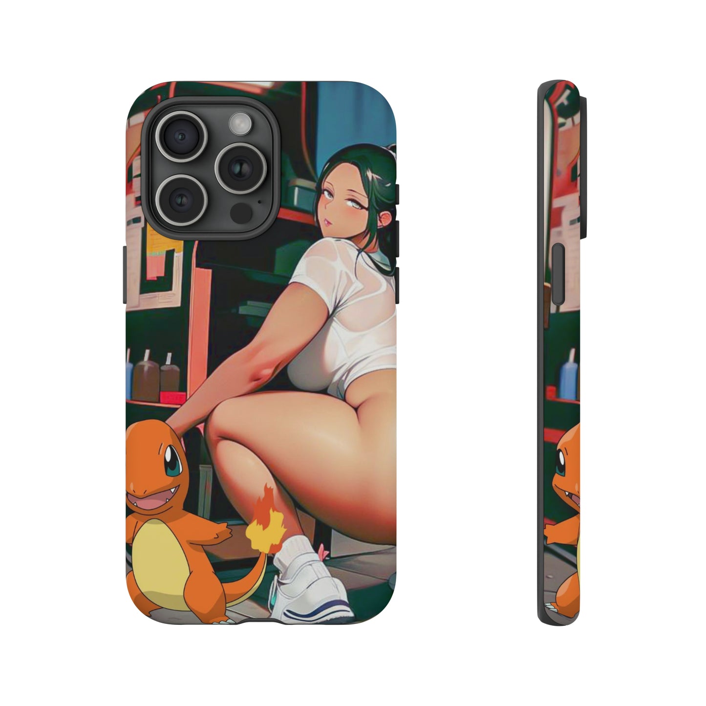 Arcade with Char- Anime Style ArtTough Cases
