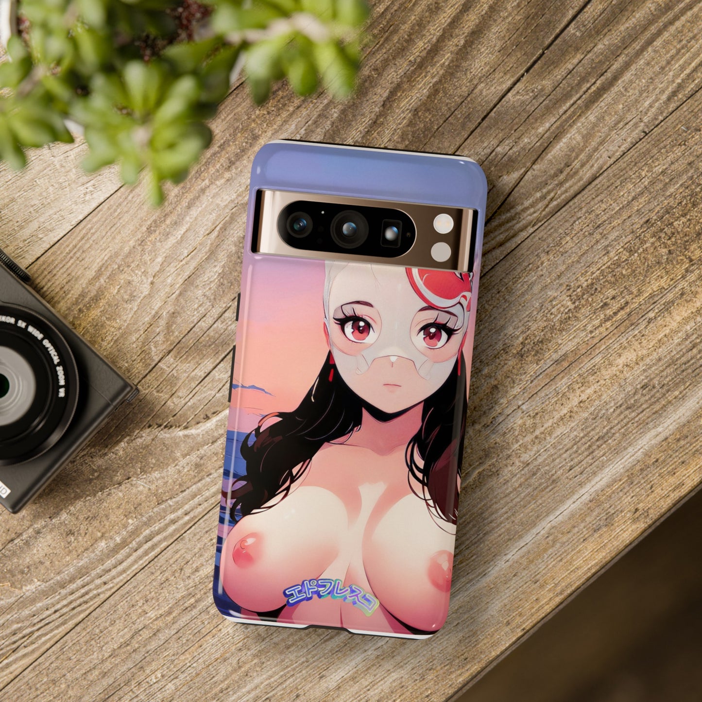 Anime Style Art Tough Cases- "Busty Sunset"