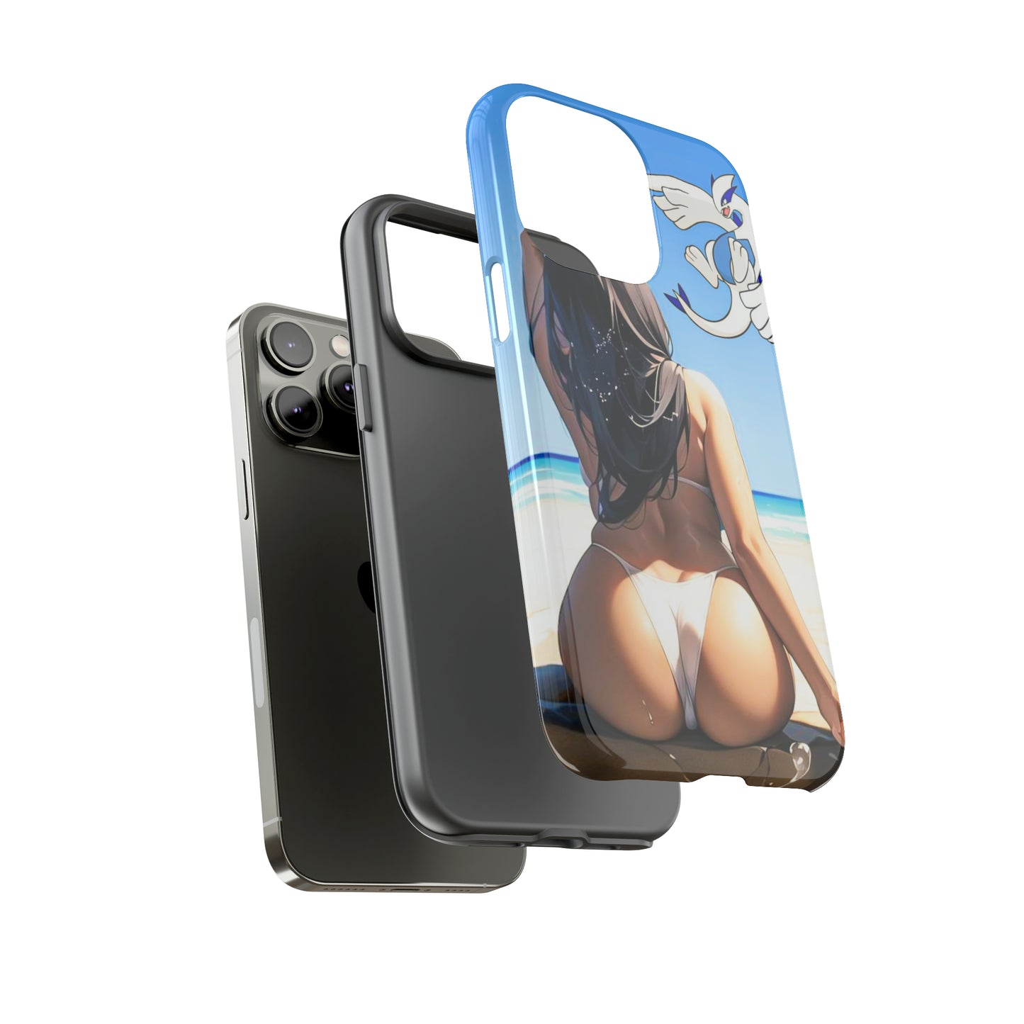 Lady by Water- Anime Style Art Tough Cases