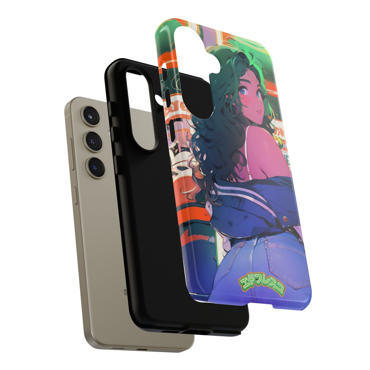 Anime Style Art Tough Cases- "Brat in the Arcade"