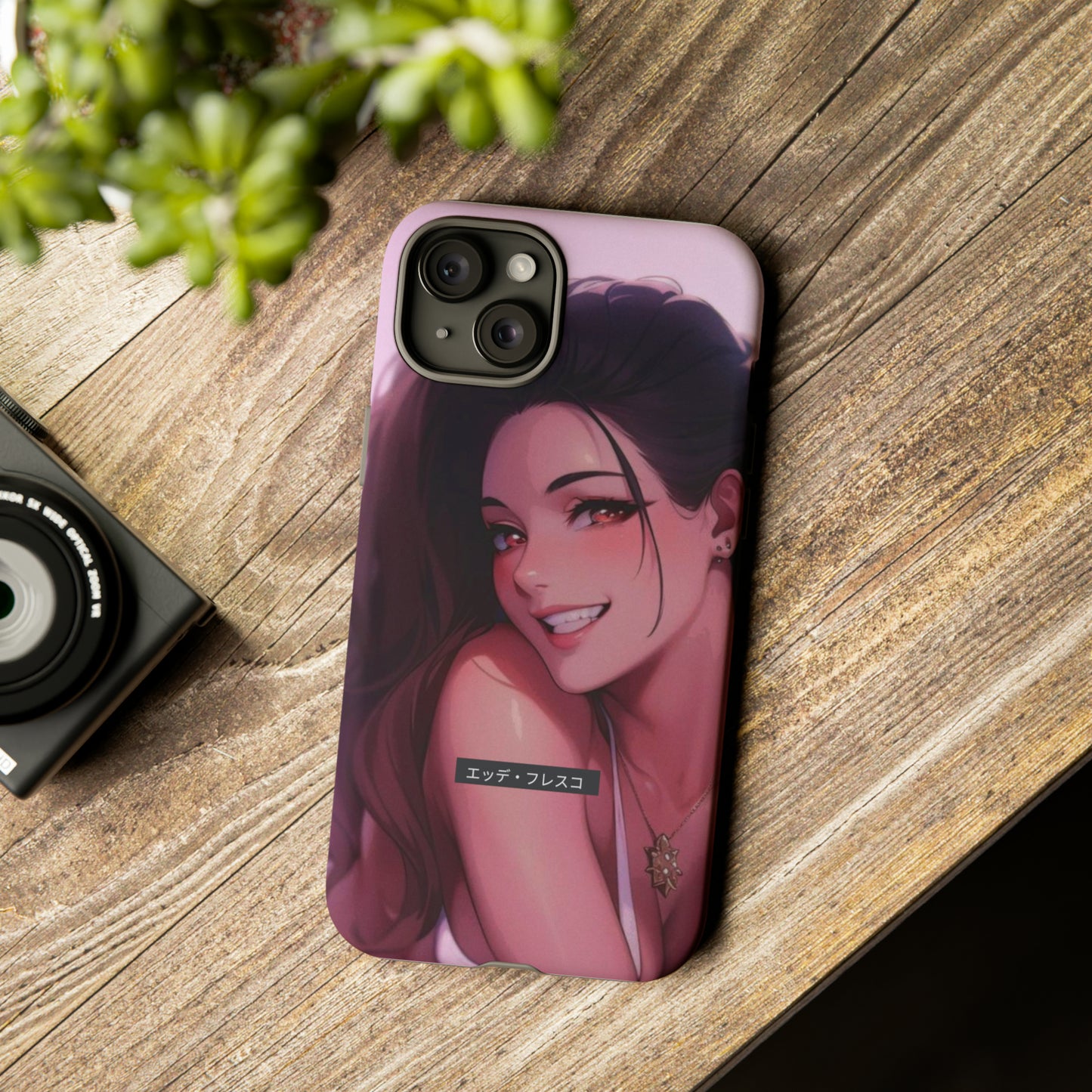 Anime Style Art Tough Cases- "80s Chick"