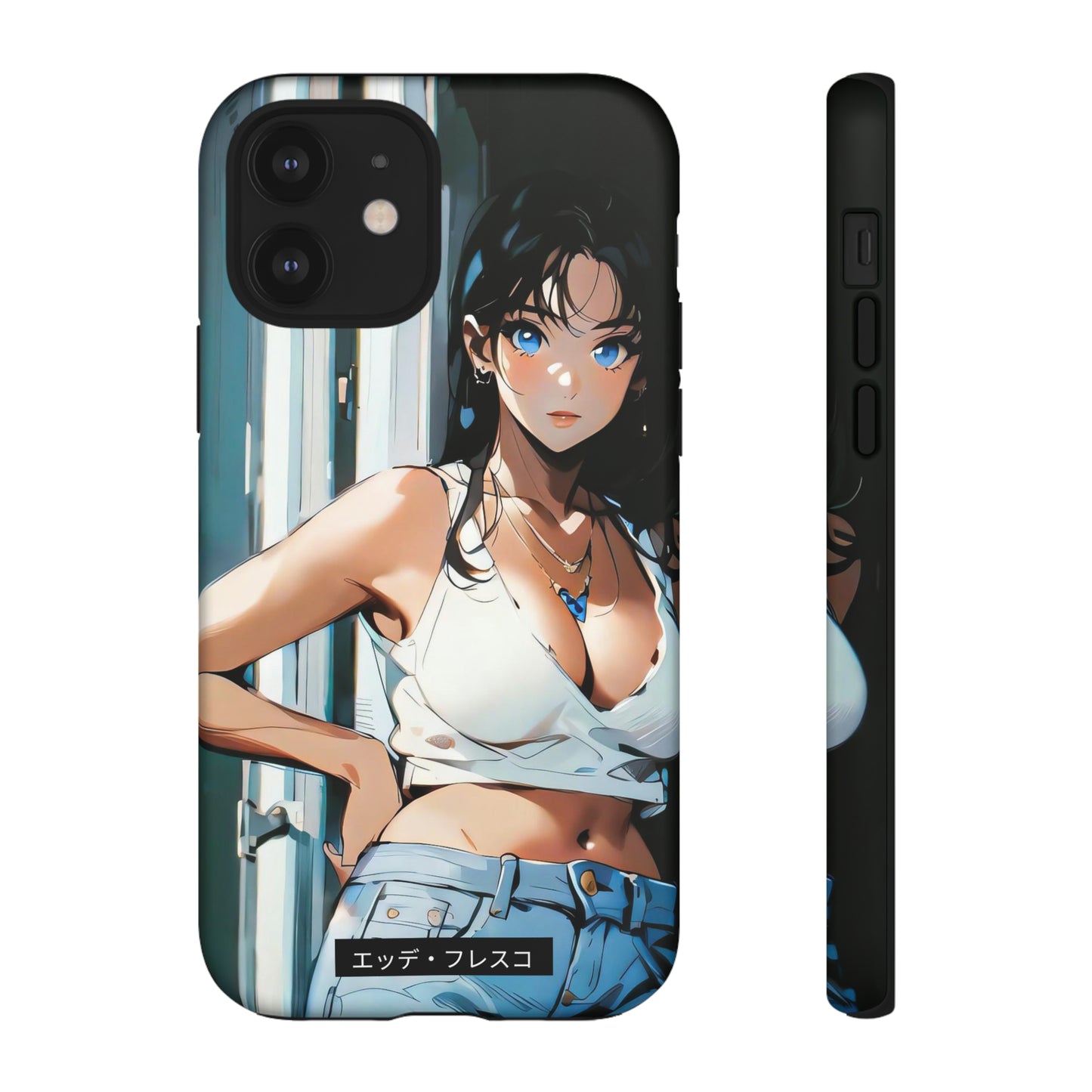 Anime Style Art Tough Cases- "She's Not Impressed"