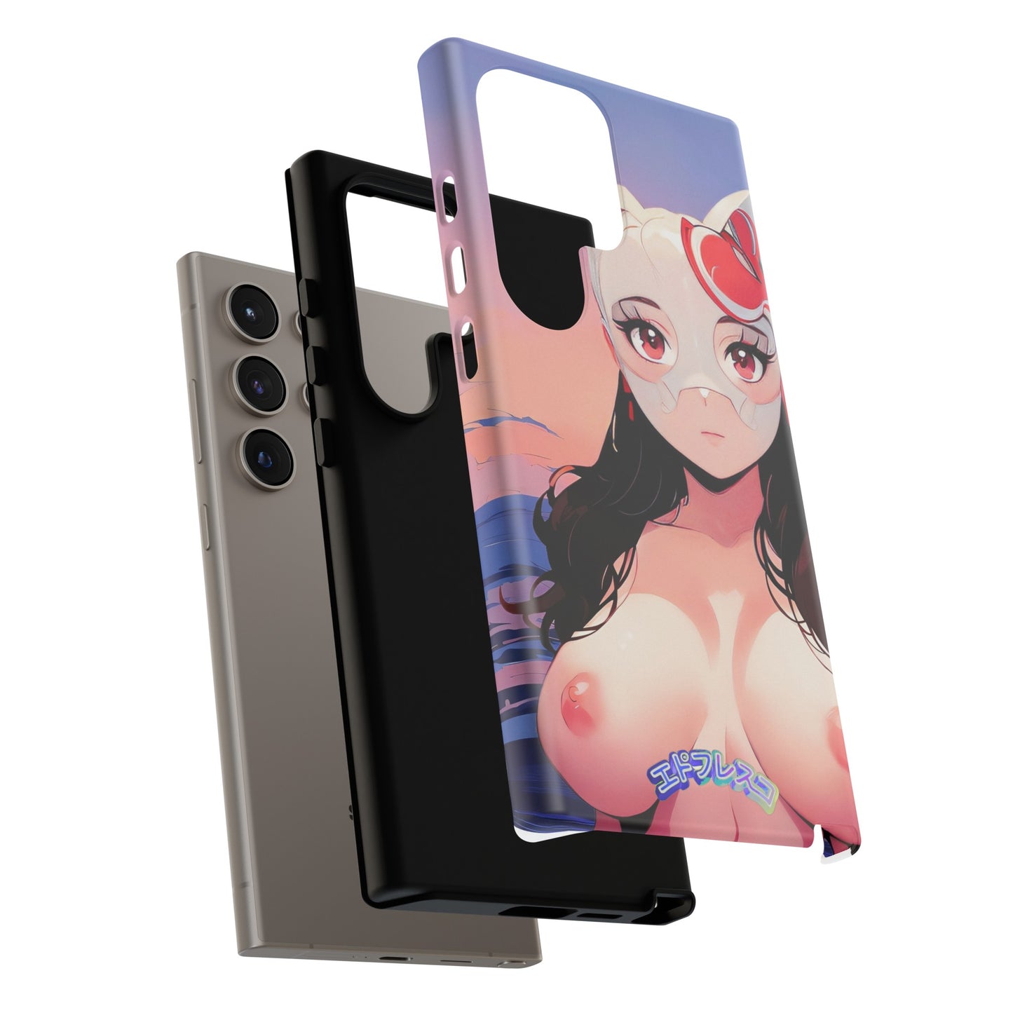 Anime Style Art Tough Cases- "Busty Sunset"