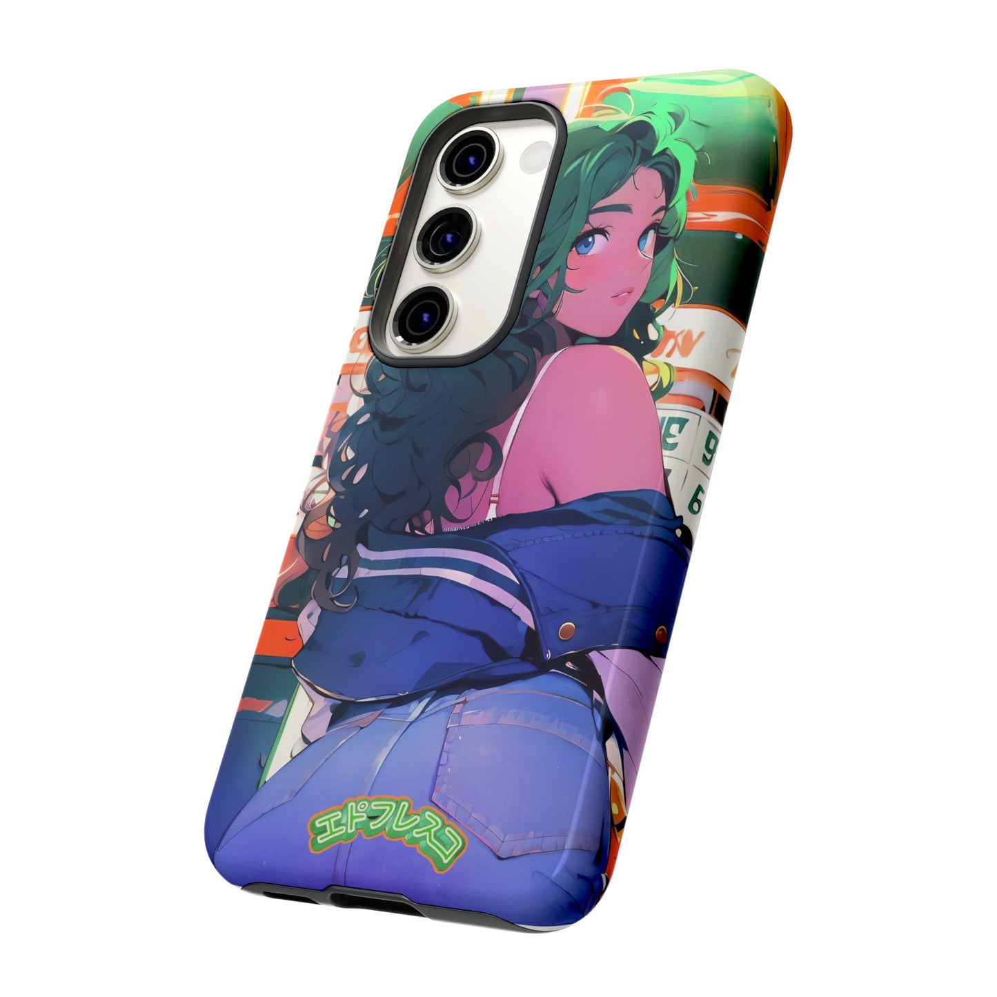 Anime Style Art Tough Cases- "Brat in the Arcade"