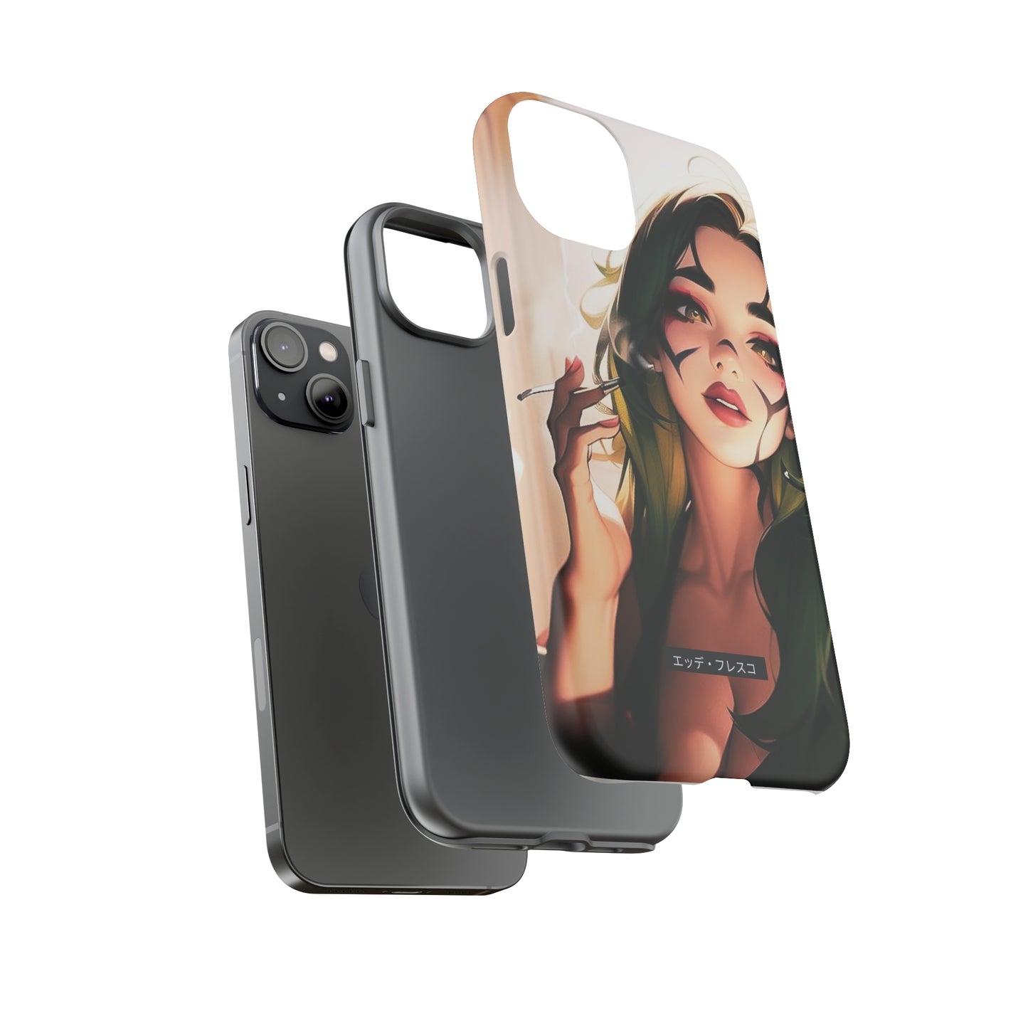 Anime Style Art Tough Cases- "My Wife is Always Smiling 2"