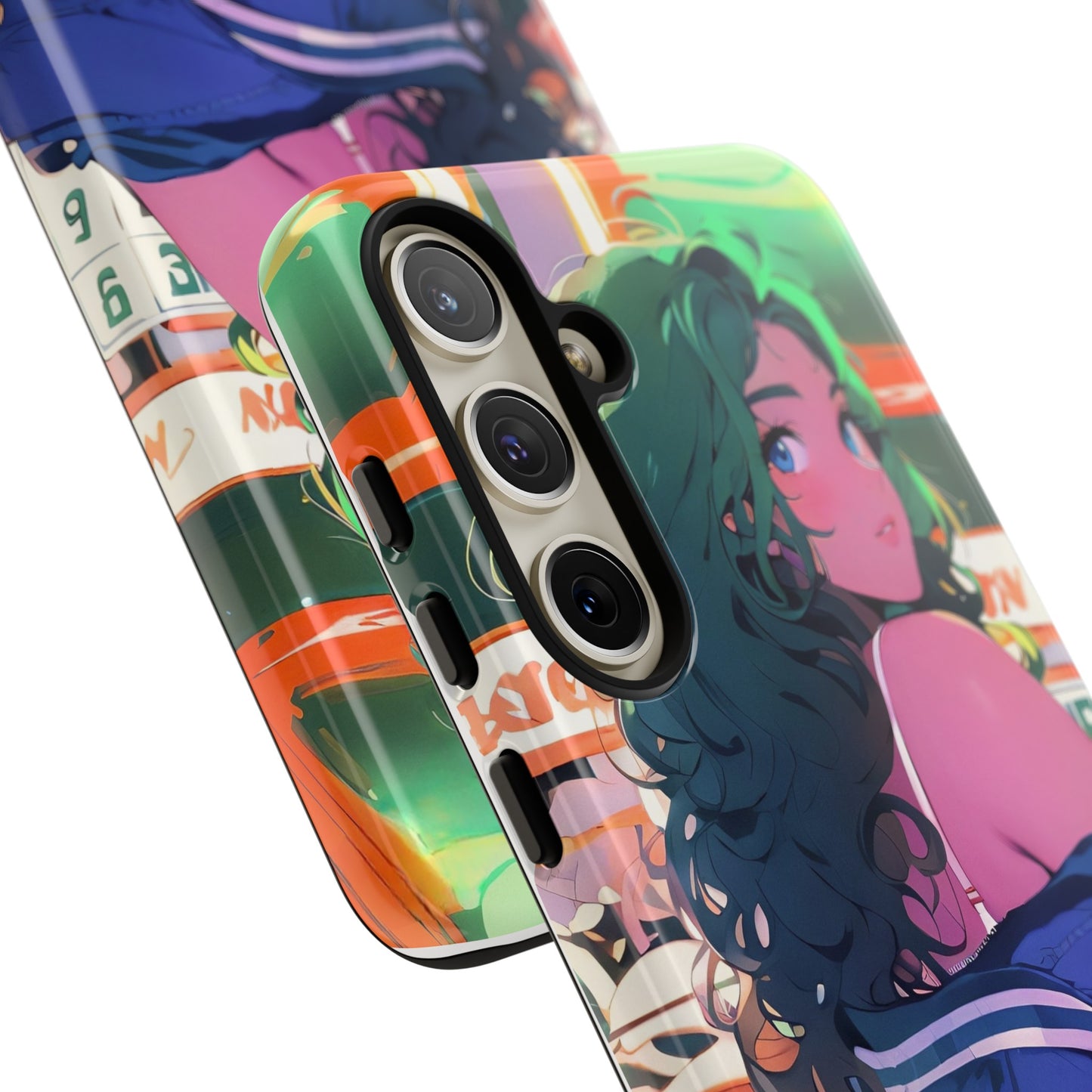 Anime Style Art Tough Cases- "Brat in the Arcade"