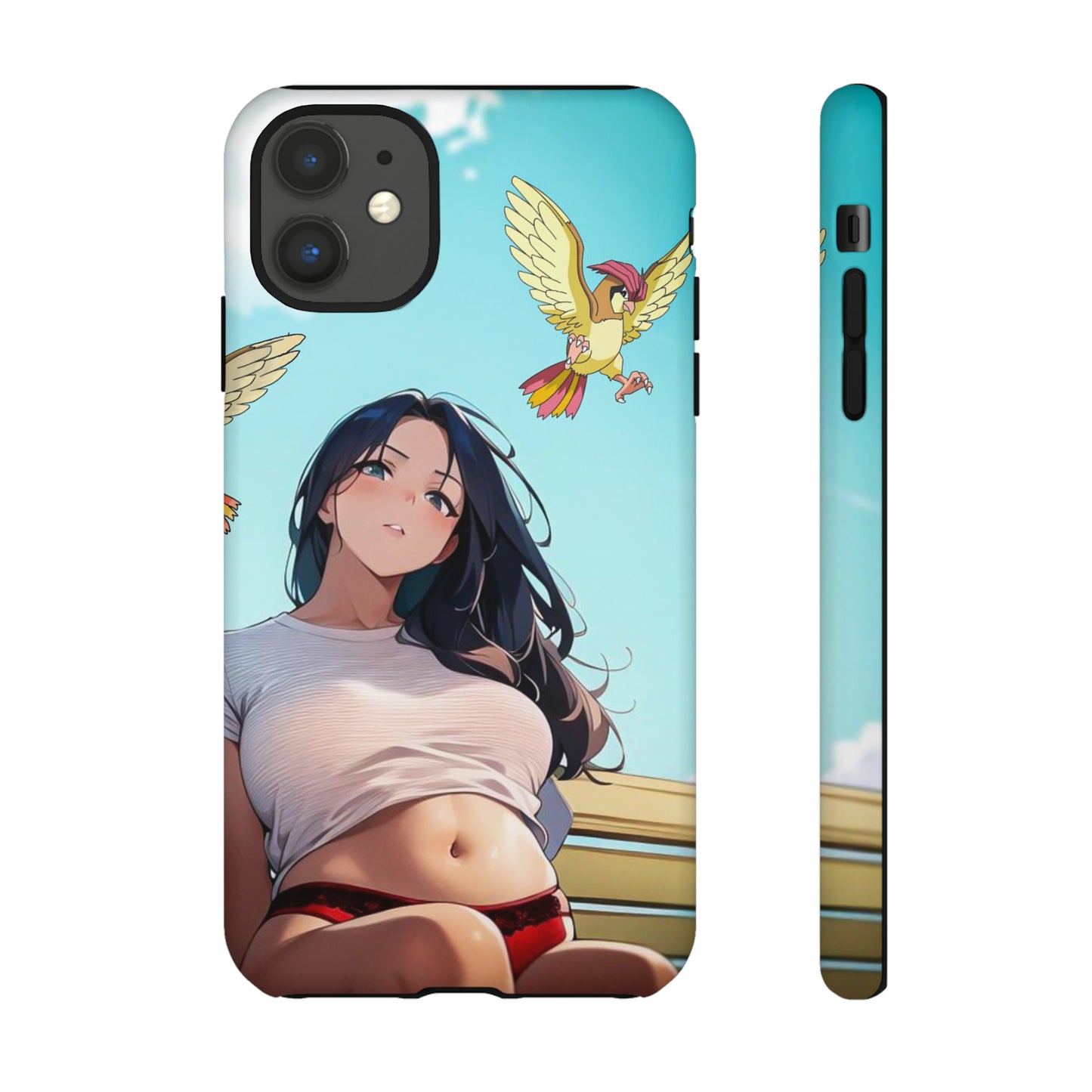 Friends in the Sky- Anime Style Art Tough Cases