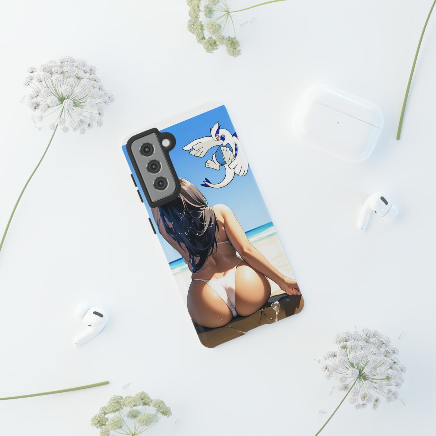 Lady by Water- Anime Style Art Tough Cases