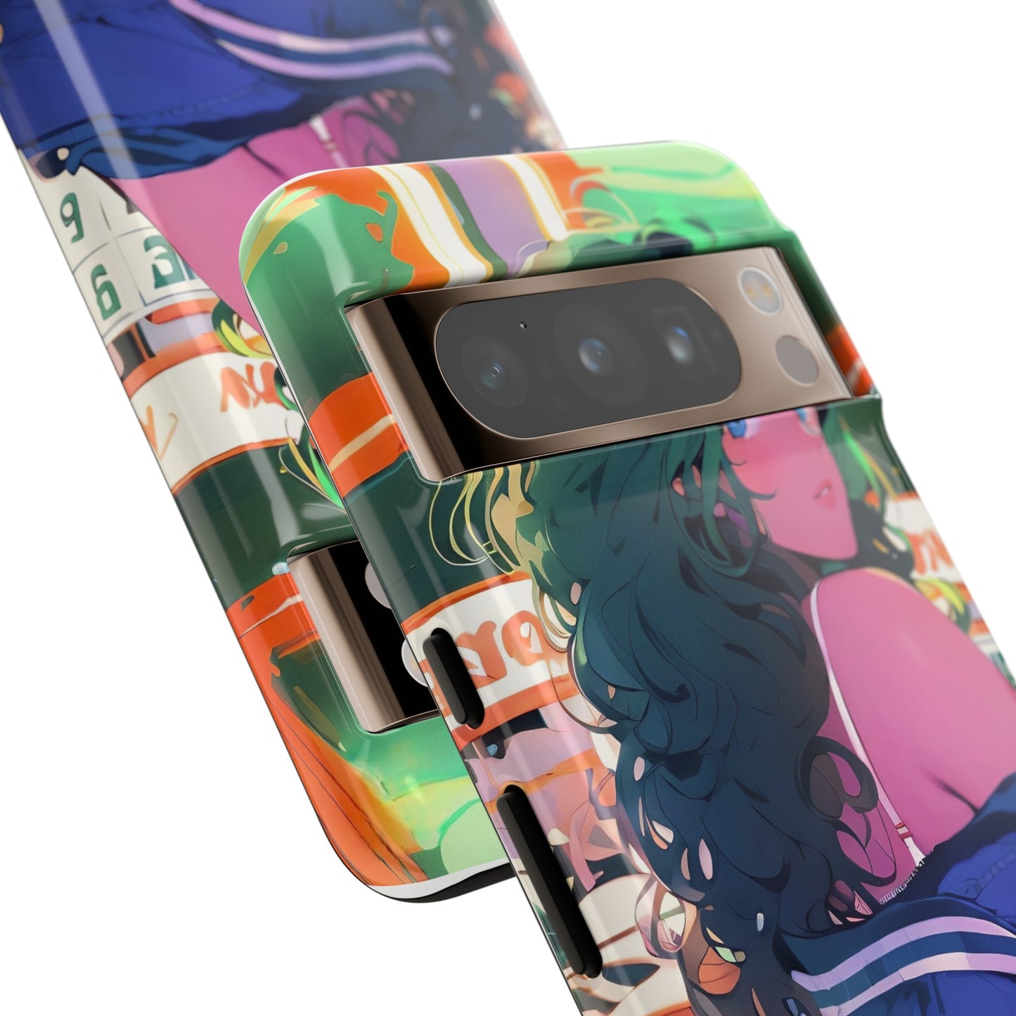 Anime Style Art Tough Cases- "Brat in the Arcade"