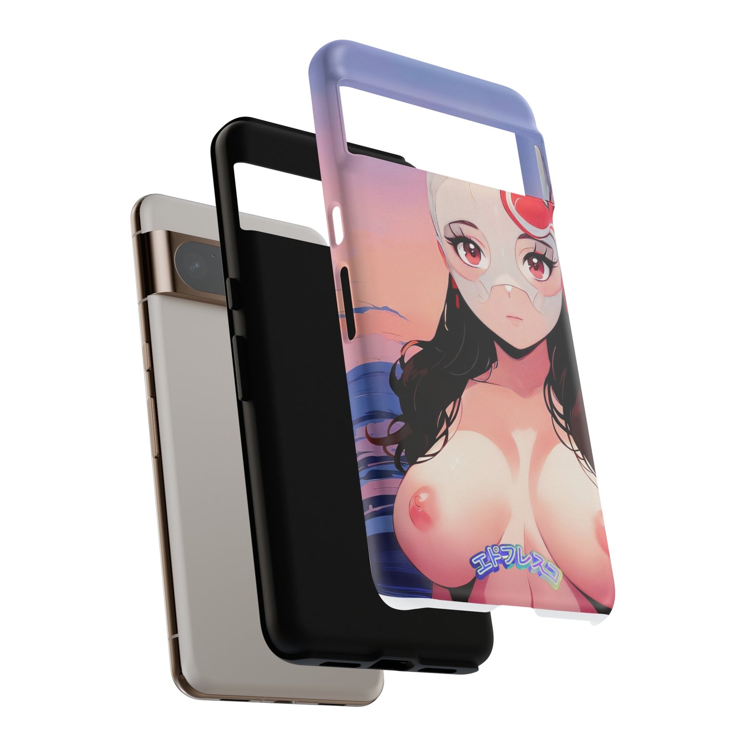 Anime Style Art Tough Cases- "Busty Sunset"