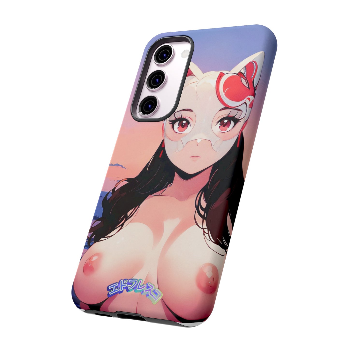 Anime Style Art Tough Cases- "Busty Sunset"