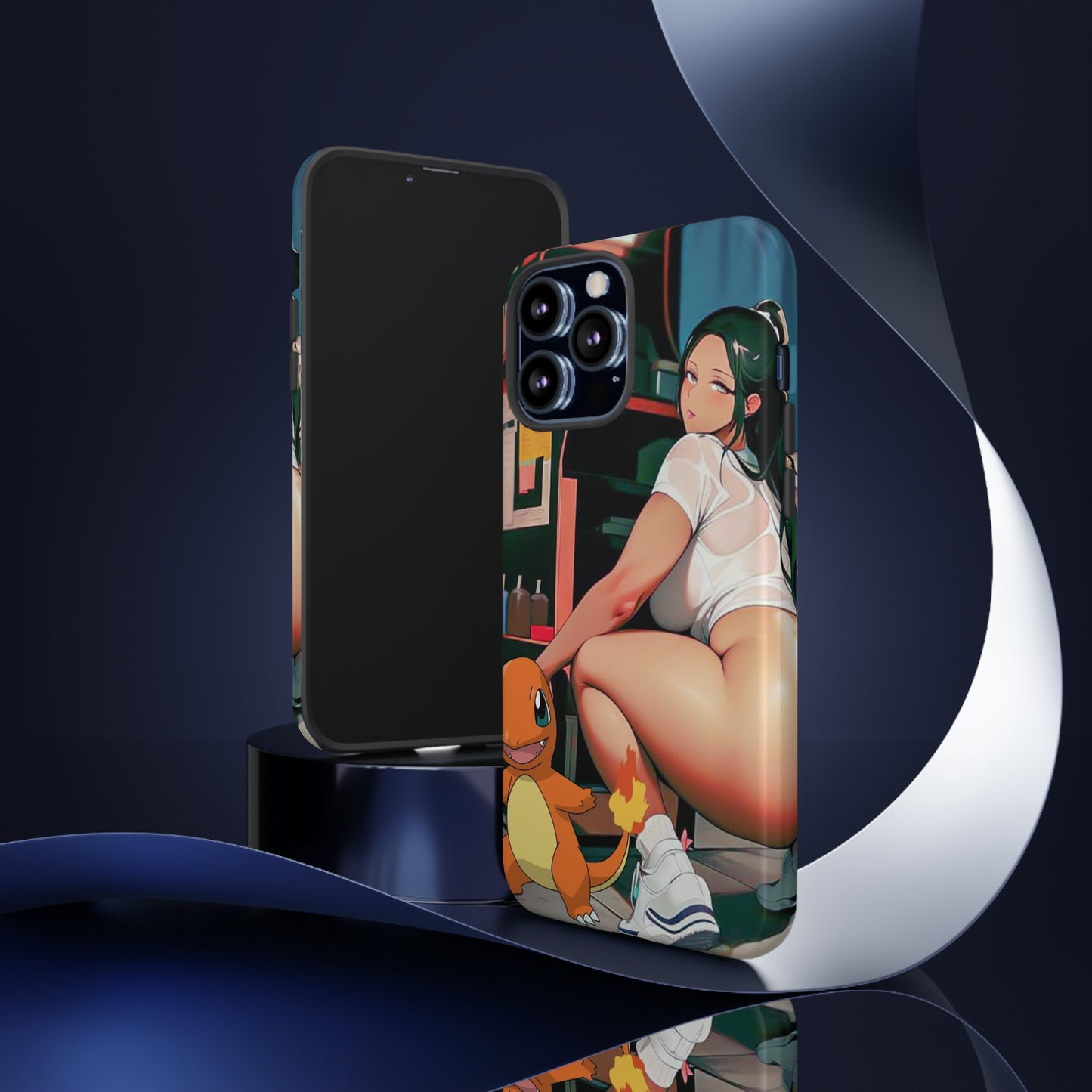 Arcade with Char- Anime Style ArtTough Cases
