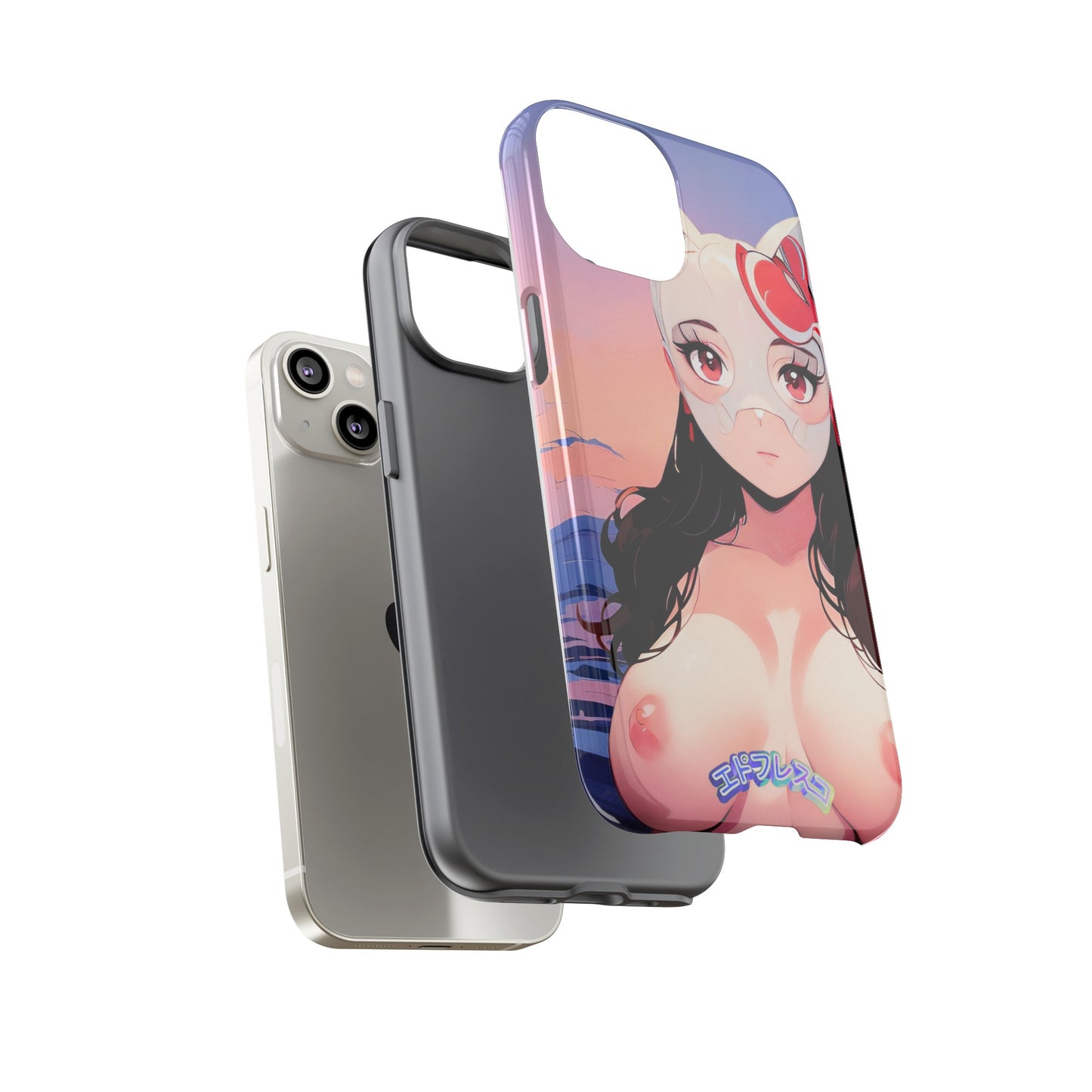 Anime Style Art Tough Cases- "Busty Sunset"