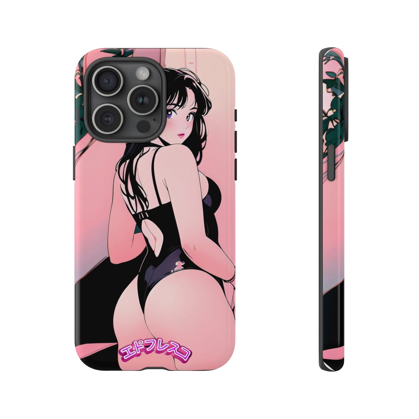 Anime Style Art Tough Cases- "Pink Party"