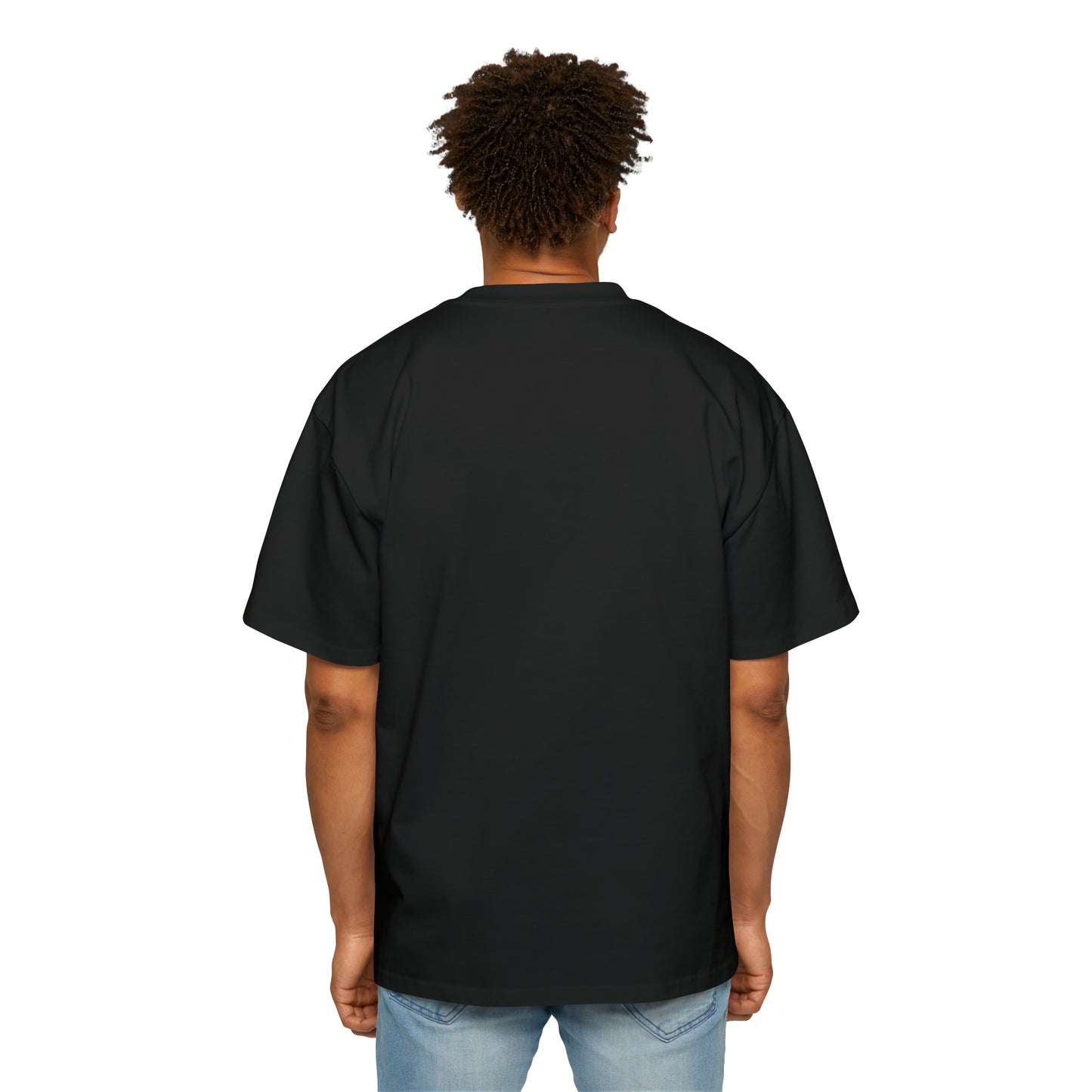 Anime Style Art Men's Heavy Oversized Tee "Spice"