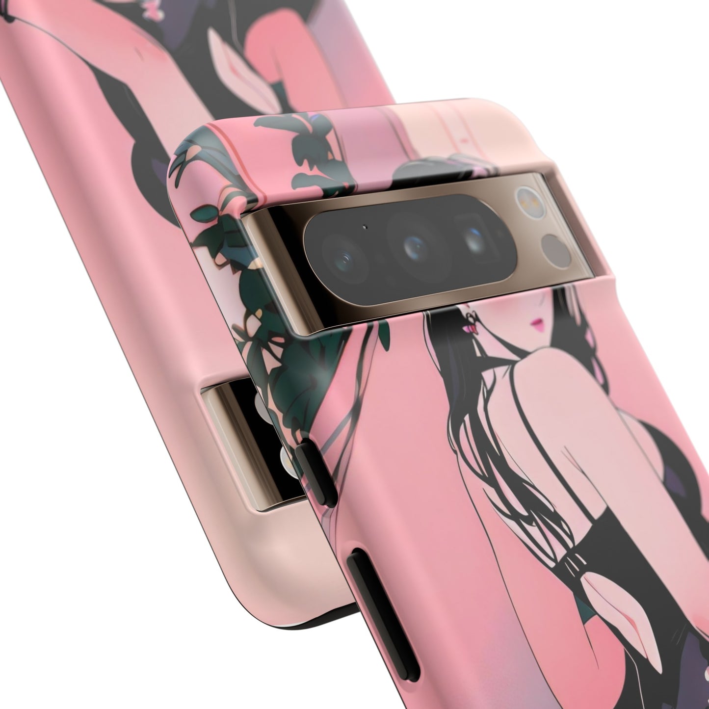 Anime Style Art Tough Cases- "Pink Party"