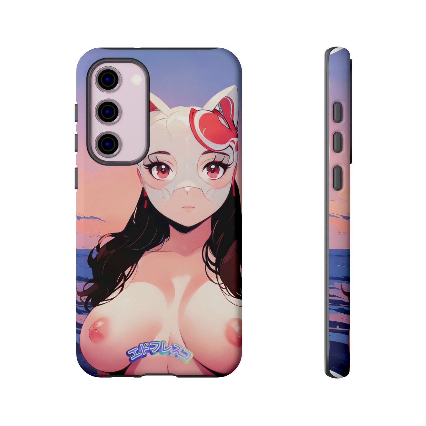 Anime Style Art Tough Cases- "Busty Sunset"
