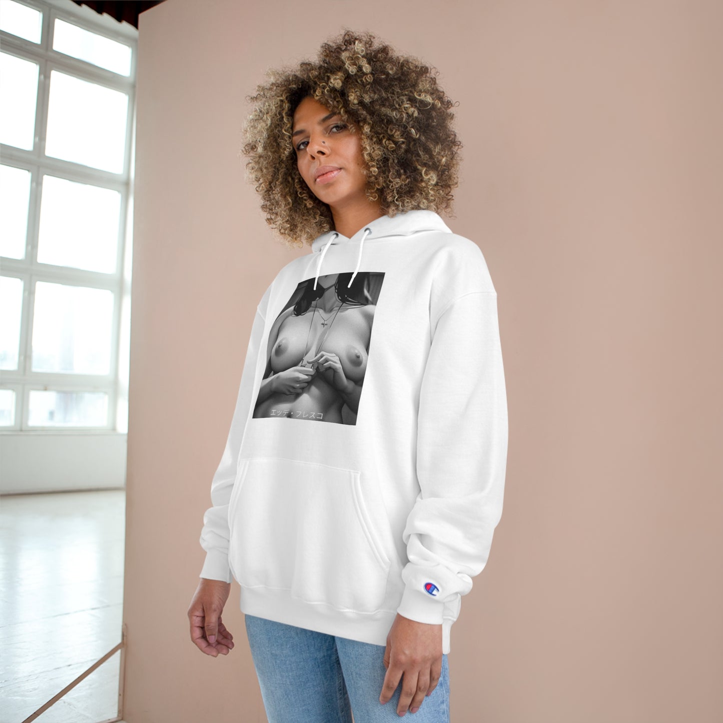 Body Shots- Anime Style Art Champion Hoodie