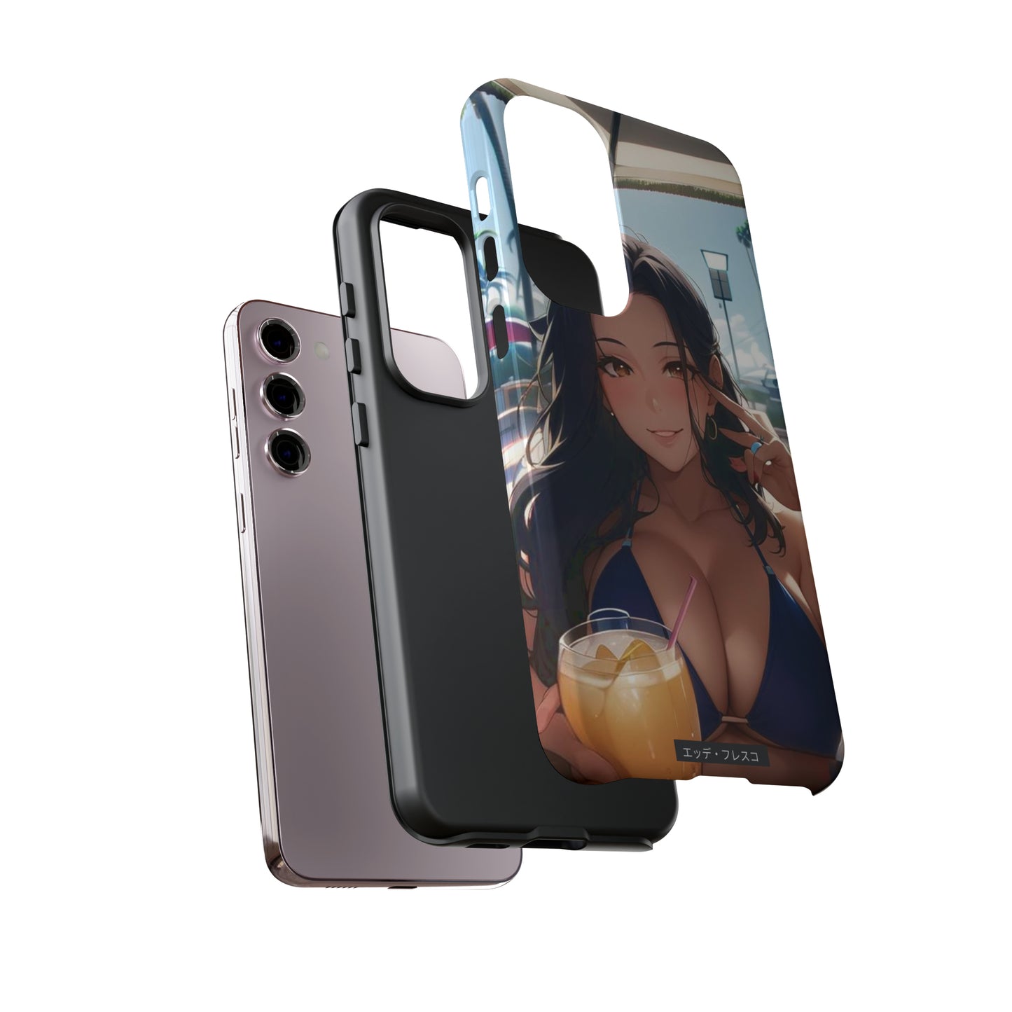 Vacation Baby- Anime Style Art Tough Cases