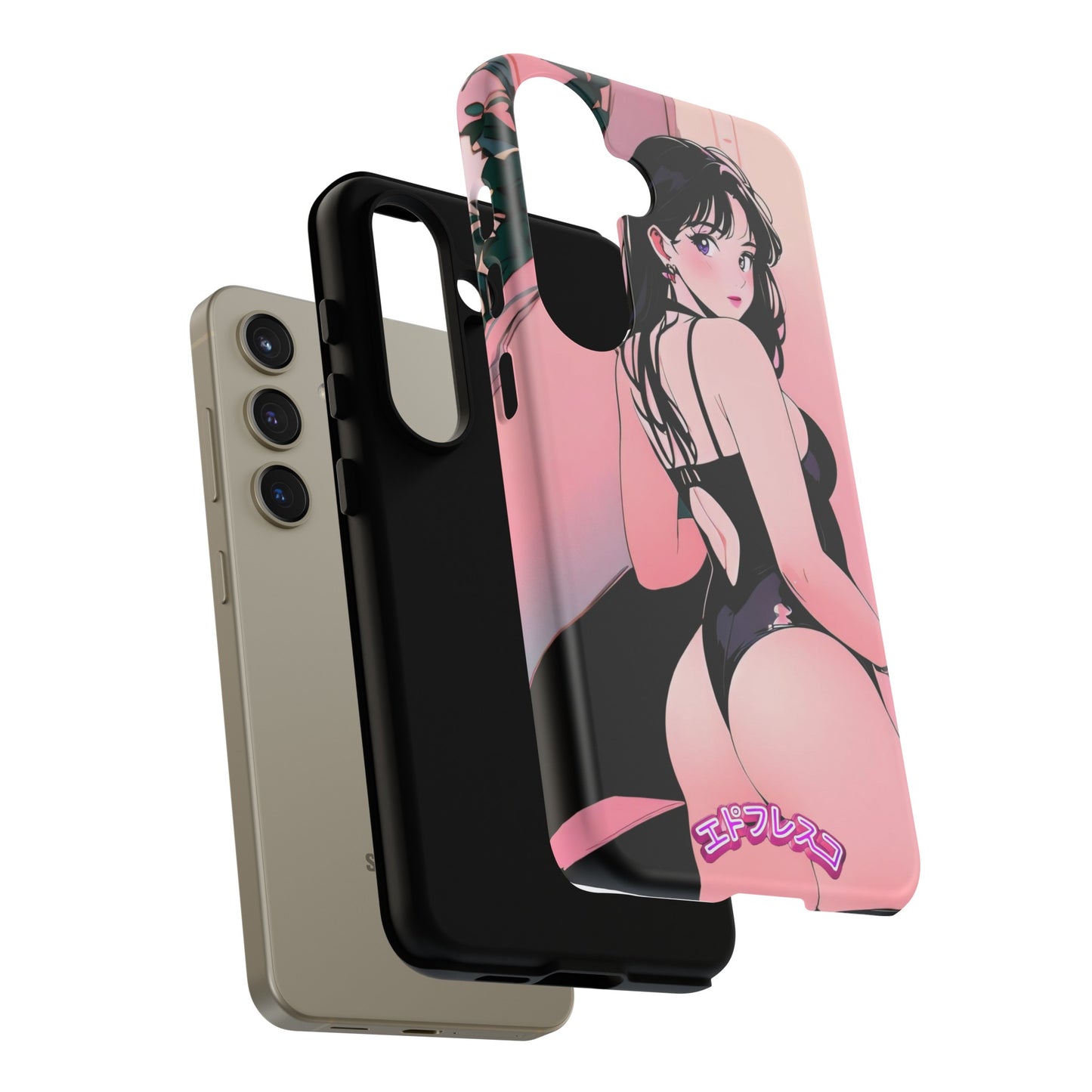 Anime Style Art Tough Cases- "Pink Party"