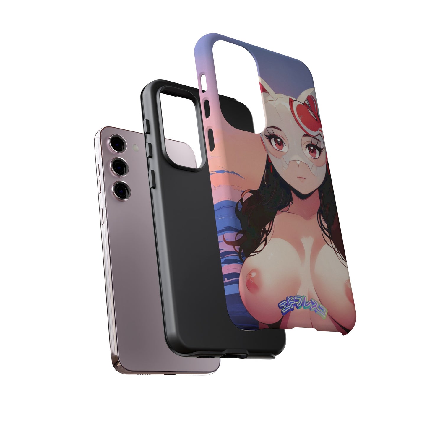 Anime Style Art Tough Cases- "Busty Sunset"