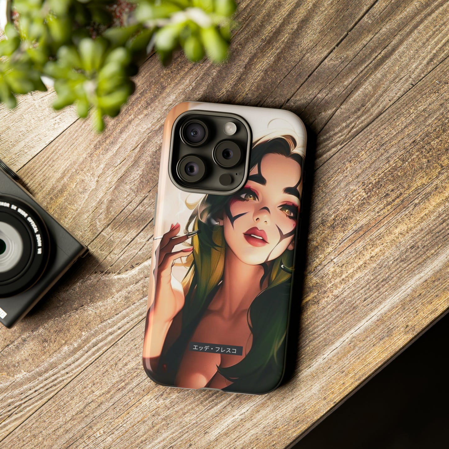 Anime Style Art Tough Cases- "My Wife is Always Smiling 2"