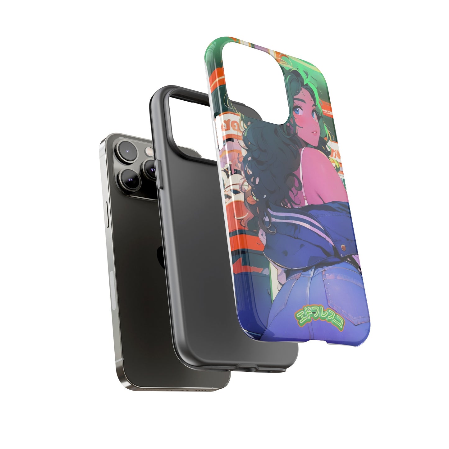 Anime Style Art Tough Cases- "Brat in the Arcade"